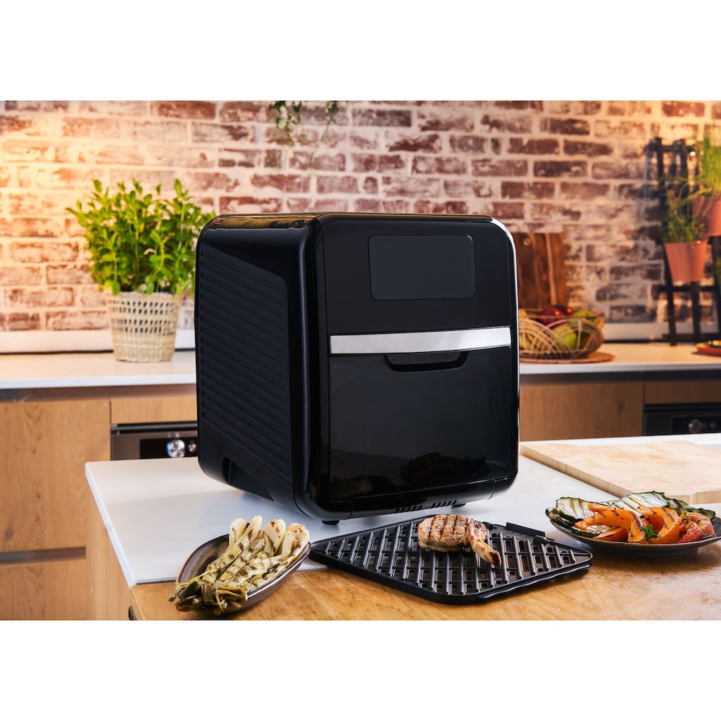 Tefal Heißluftfritteuse »FW5018 Easy Fry Oven & Grill«, 2000 W, 7 Zubehörteile, 11 L, Temperaturkontrolle, einfach zu Reinigen, Timer