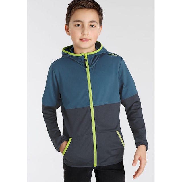 CMP Fleecejacke »KID JACKET FIX HOOD«, mit Kapuze auf Rechnung | BAUR