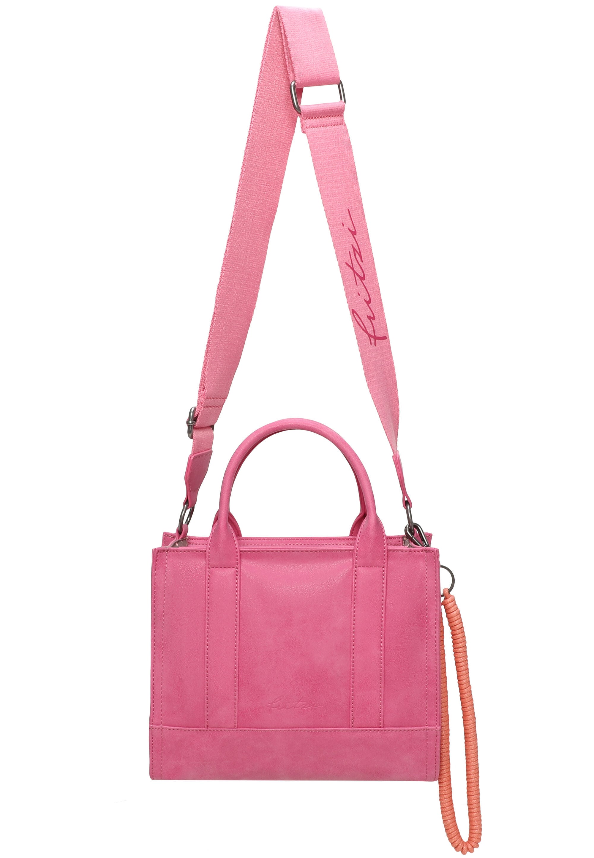 Fritzi aus Preußen Schultertasche "Fritzi SquareN Vintage" mit praktischem Kurzgriff