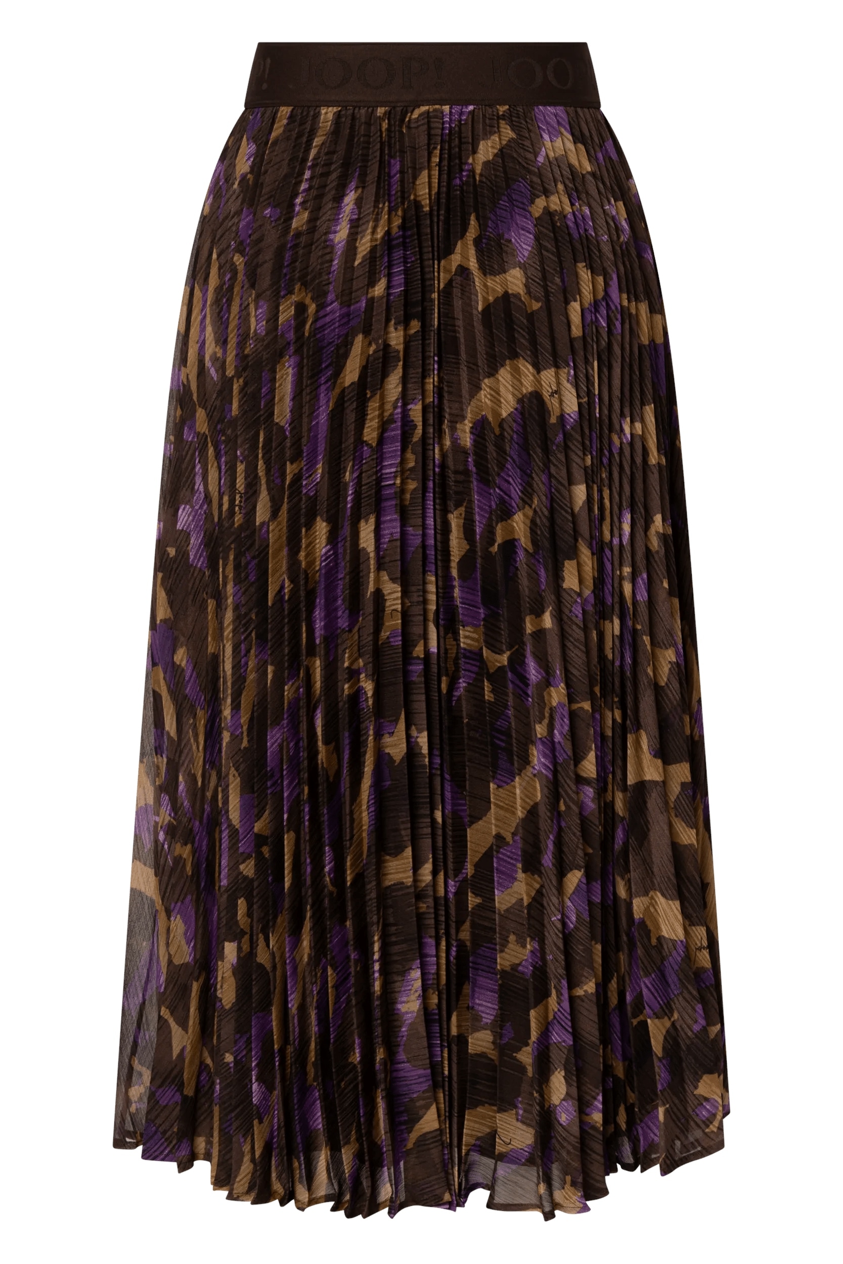 JOOP! Plisseerock »Salma« elastischer Bund, Aloover-Print