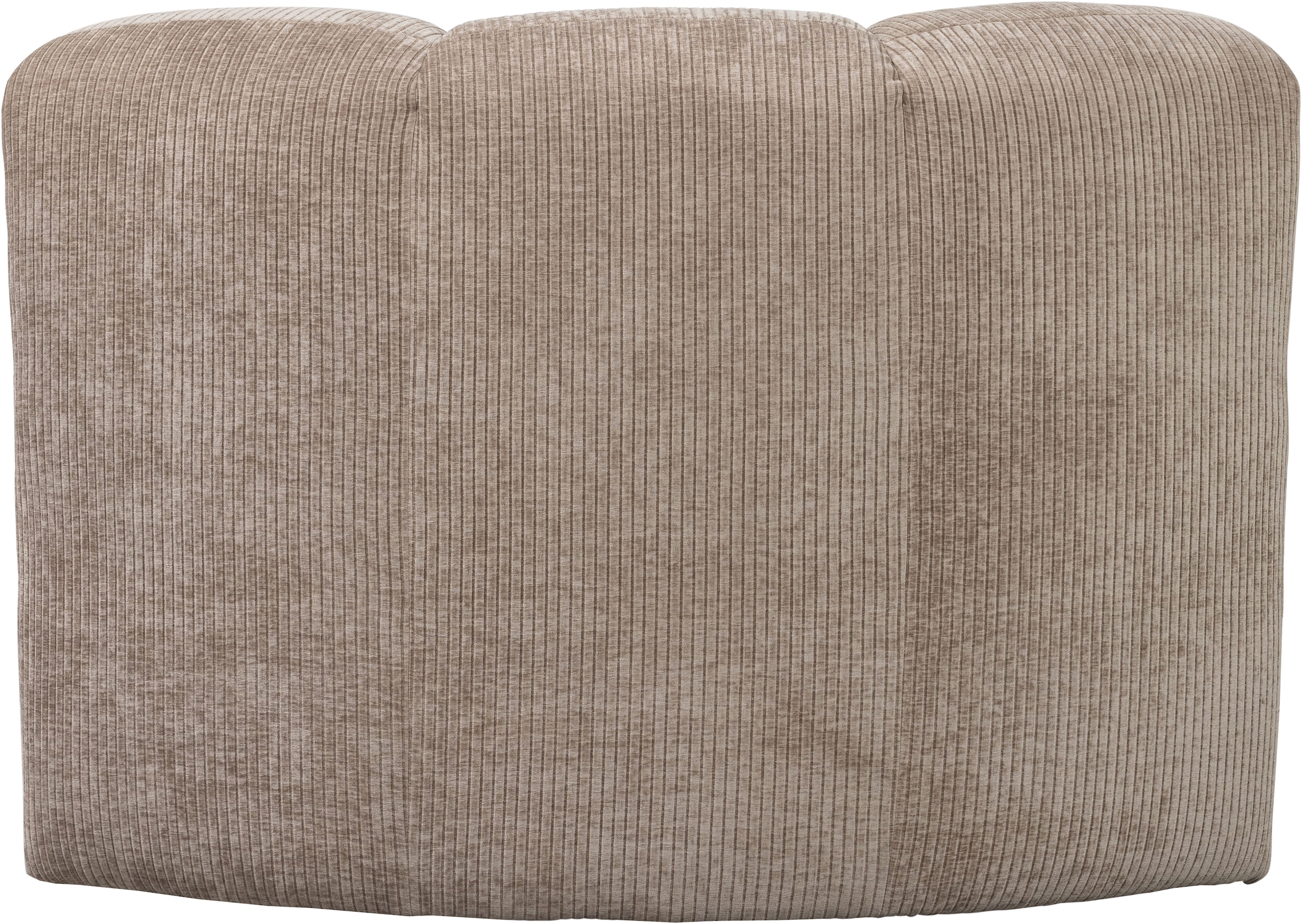 WOOOD Sofa-Eckelement »Mojo mit Rückenlehne und Jacquard-Rippenbezug B 83 x T 83 x H 83 cm« Ausgezeichnete Verschleißfestigkeit, Tragkraft 120 kg, kombinierbar
