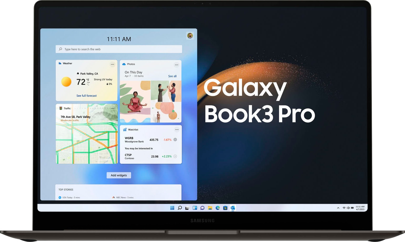 Samsung Notebook »Galaxy Book3 Pro«, 40,62 cm, / 16 Zoll, Intel, Core i7, Iris Xe Graphics, 512 GB SSD