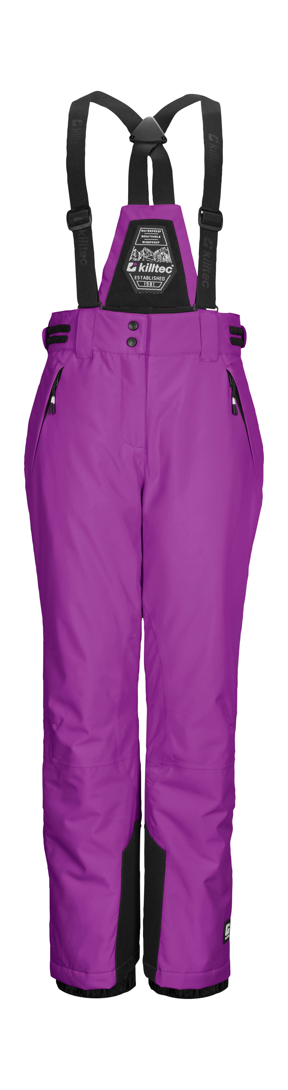 Killtec Skihose "KSW 213 GRLS SKI PNTS" Wasserdichte, atmungsaktive Skihose mit verstellbarer Taille