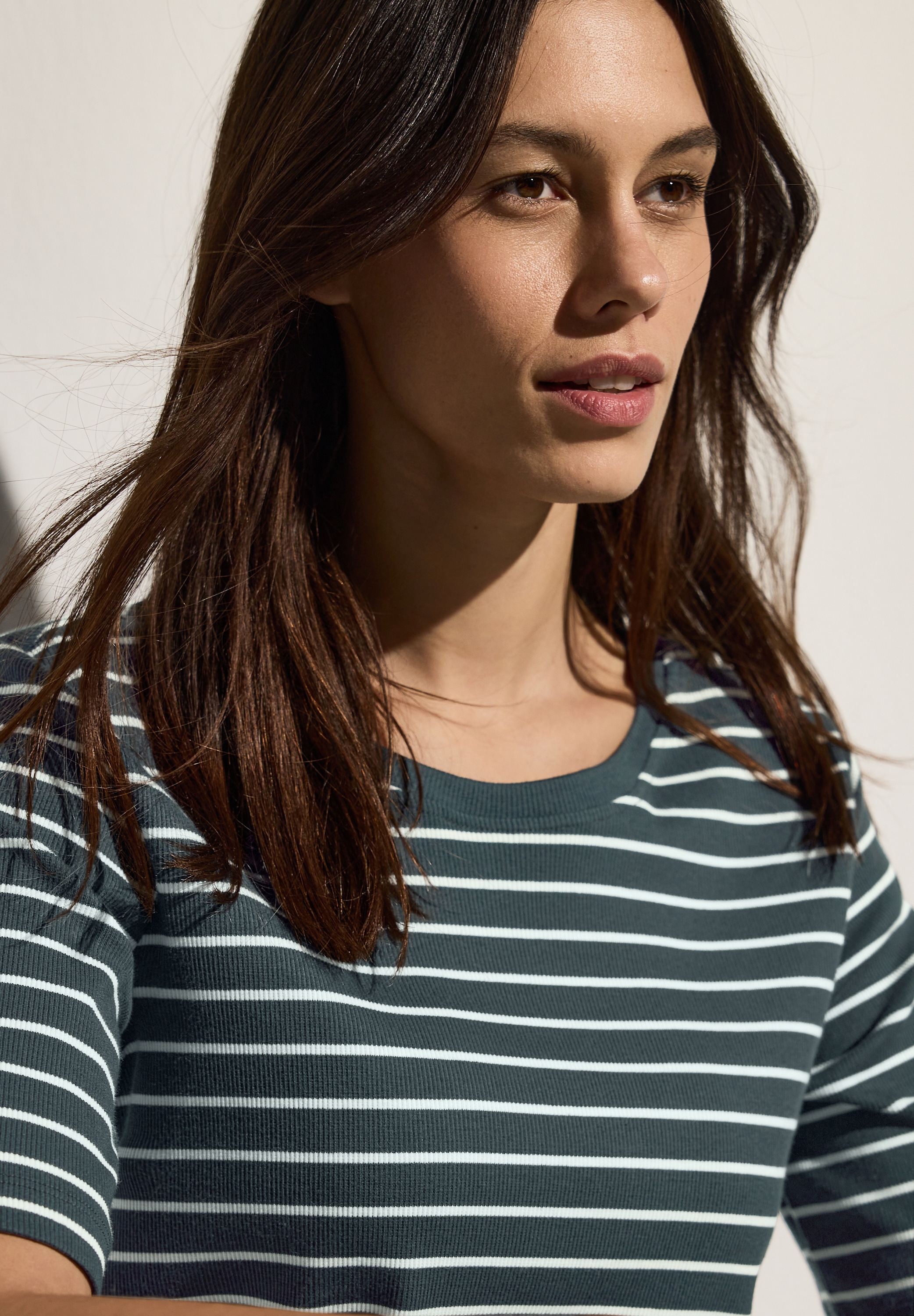 Cecil T-Shirt, mit Streifen Muster
