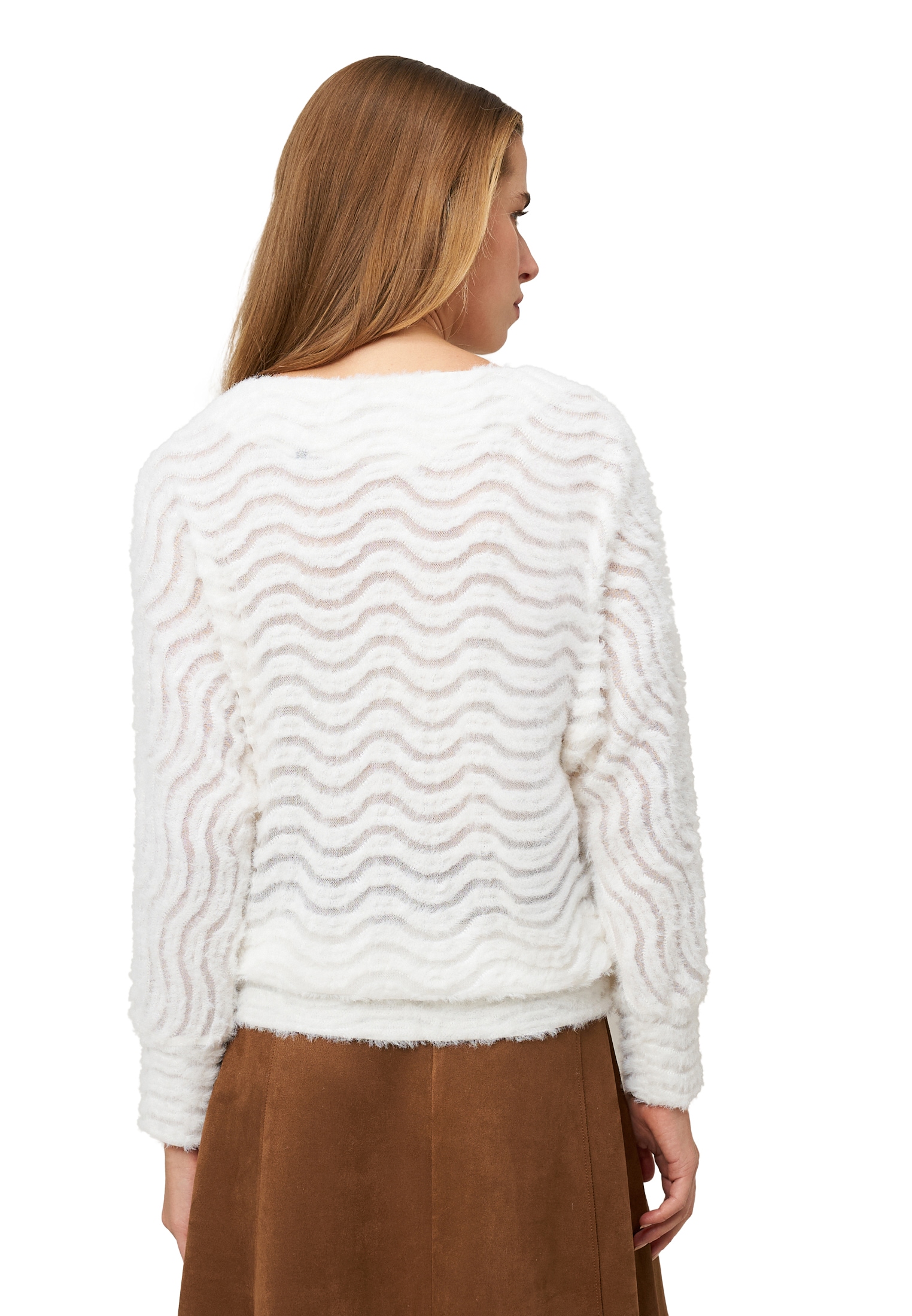 Zero Sweatshirt »Damen mit Wellenmuster«, weiteres Detail
