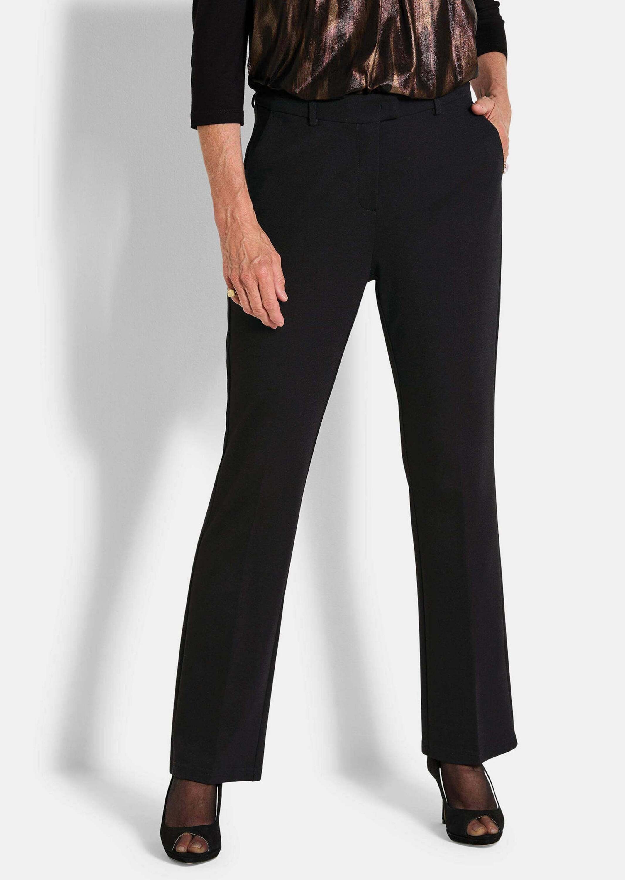 Thumbnail - GOLDNER Stoffhose "Businesshose CARLA mit ausgestelltem Bein"