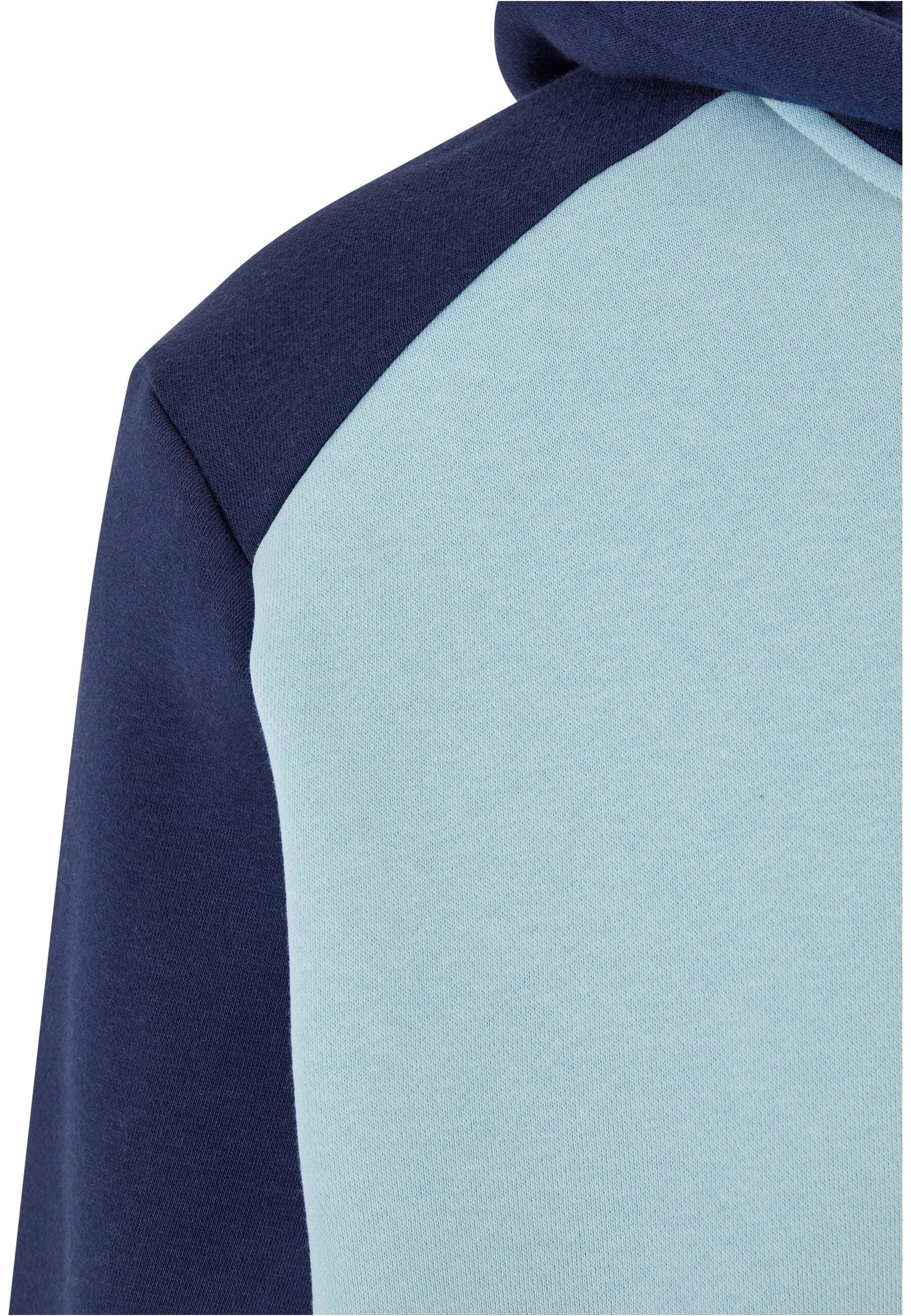 URBAN CLASSICS Sweater »Urban Classics Herren 2-Tone Fake Raglan Hoody«, (1 tlg.)