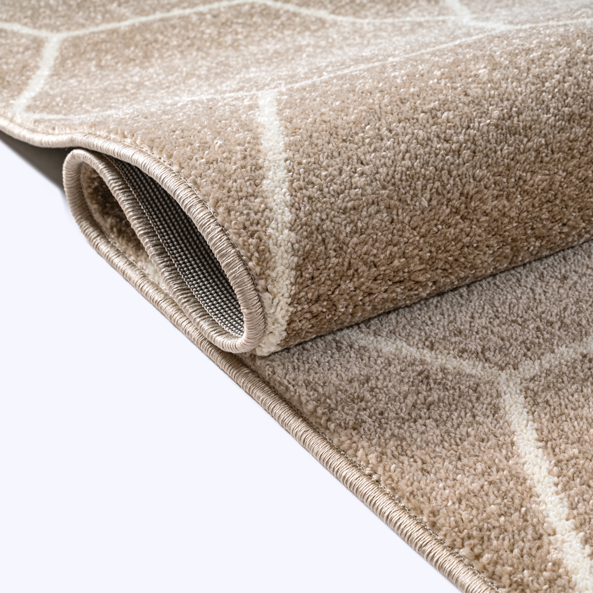 Sanat Teppich »Trellis« rechteckig 10 mm Höhe Kurzflor, skandi, boho, auch als Läufer und in rund