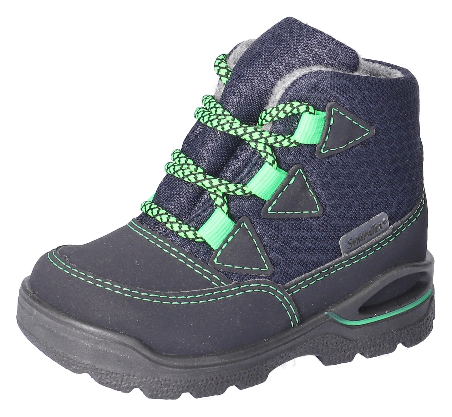 PEPINO by RICOSTA Lauflernschuh »Emil WMS: Mittel«, Winterstiefel, Babyschuh, Schnürstiefel mit herausnehmbarer Innensohle