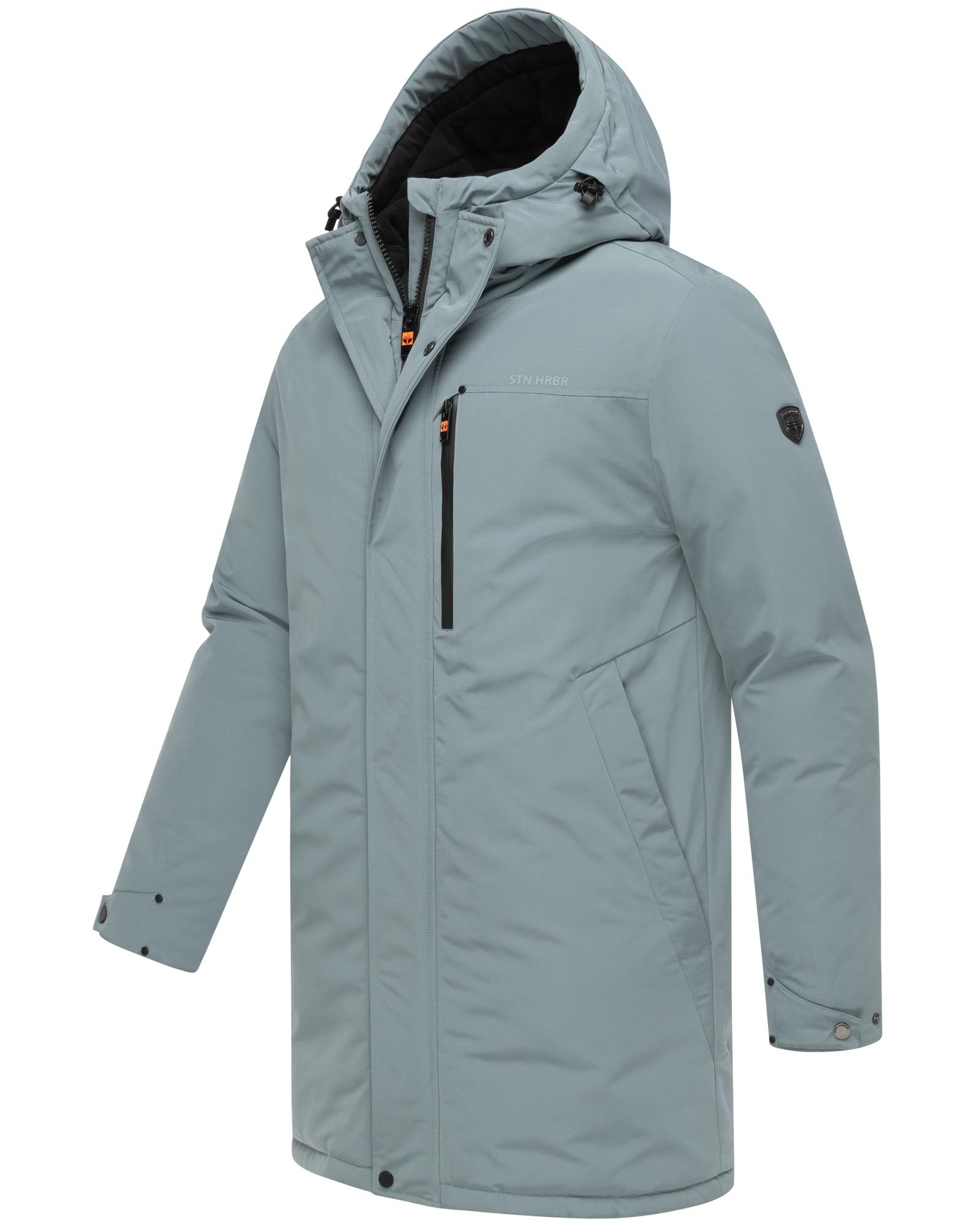 Stone Harbour Wintermantel »Phinoo XX«, Warmer Herren Winterparka mit gefütterter Kapuze