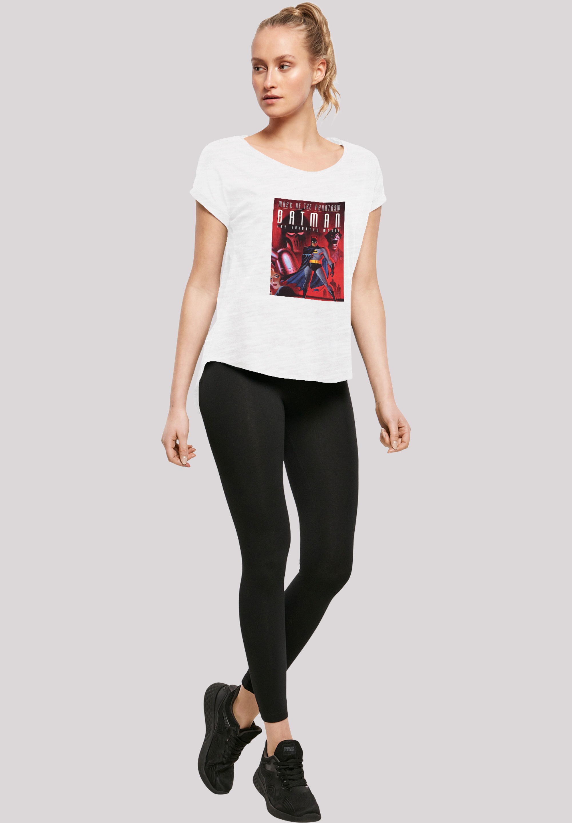 F4NT4STIC T-Shirt »DC Comics Batman Mask Of The Phantasm«, Damen,Premium Merch,Lang,Longshirt,Bedruckt