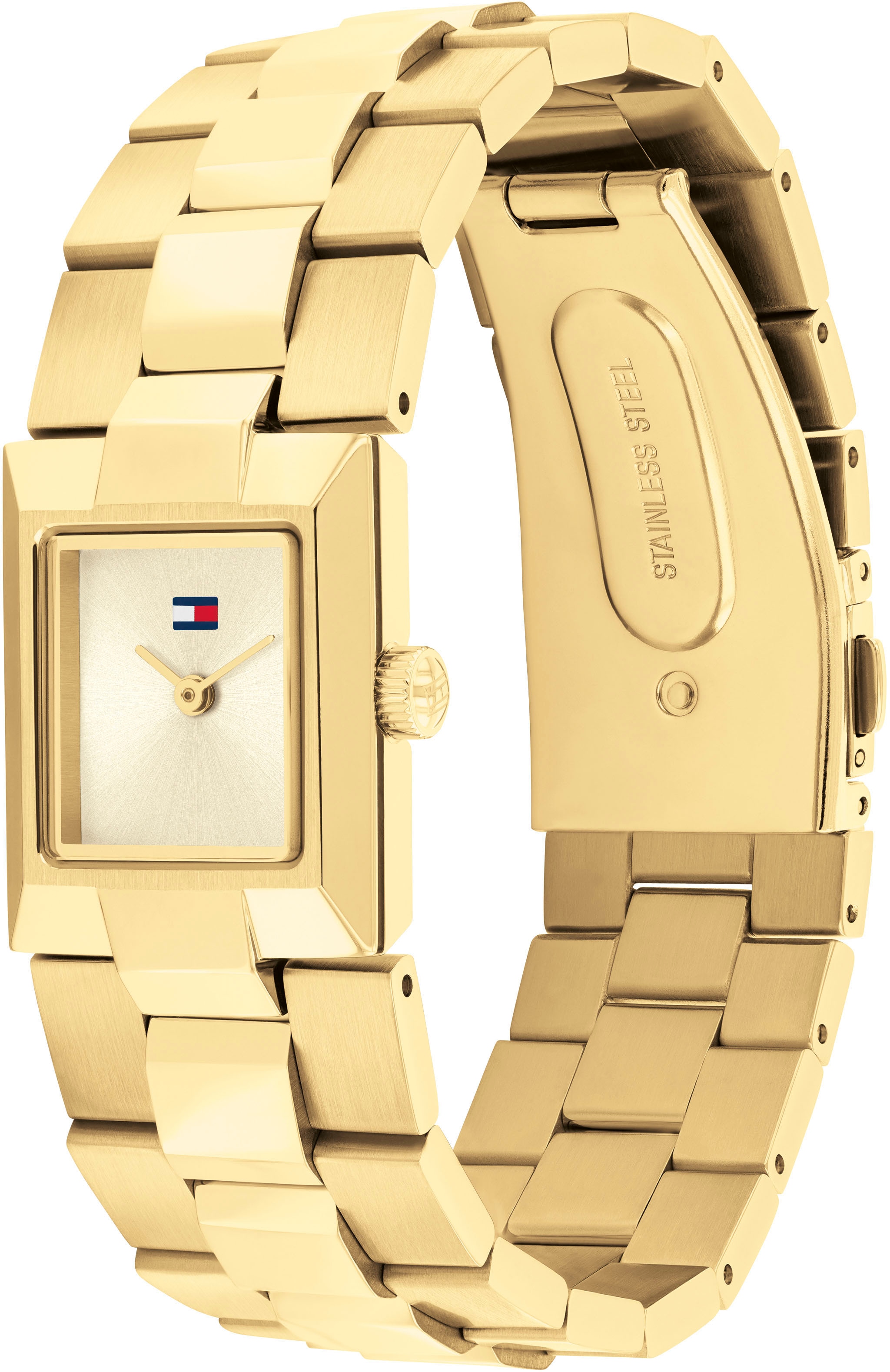 Tommy Hilfiger Quarzuhr »IVY«, Armbanduhr, Damenuhr, Edelstahlarmband, analog