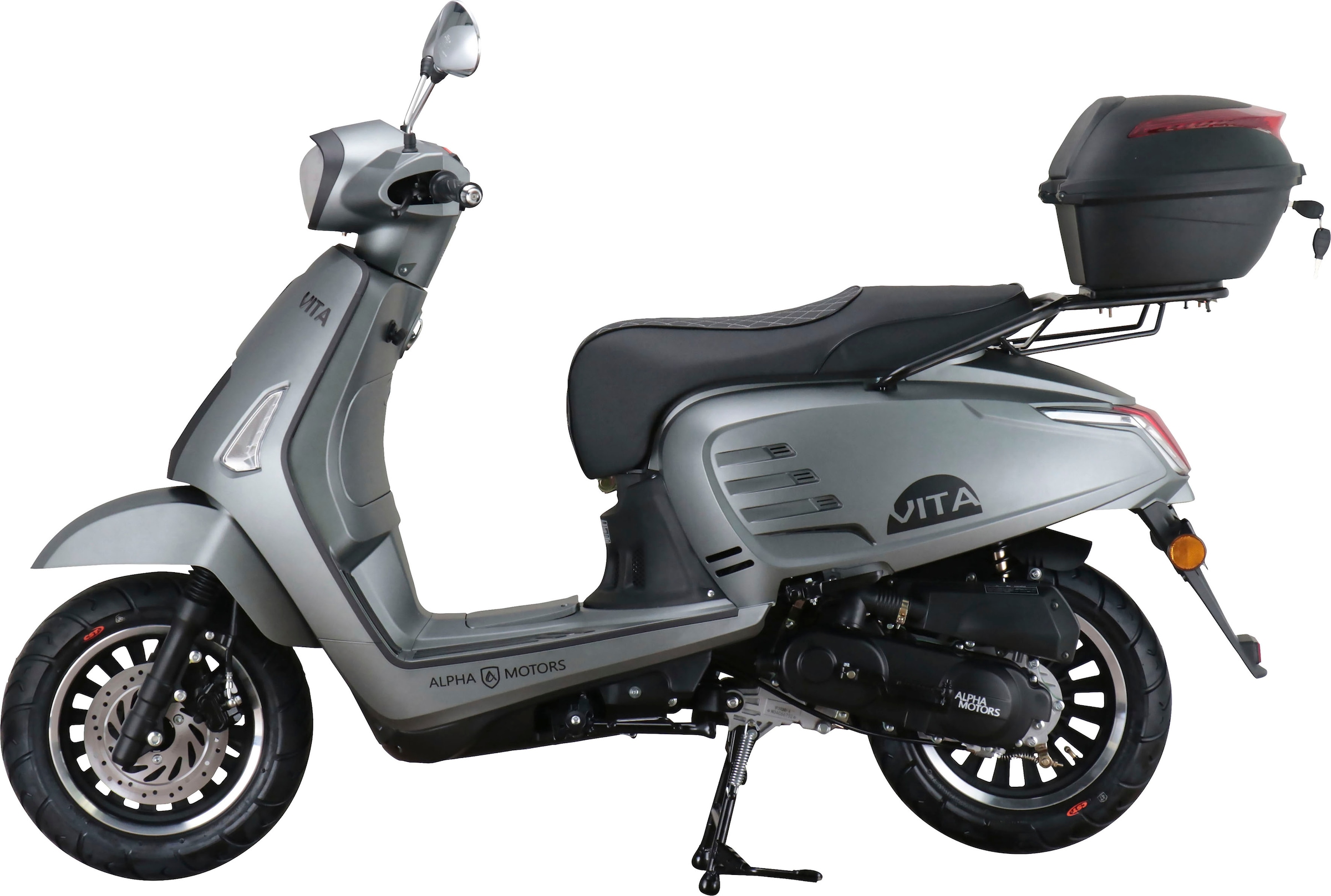 Alpha Motors »Vita«, 8,56 85 Euro 5, BAUR cm³, inkl. km/h, PS, 125 Topcase Motorroller 