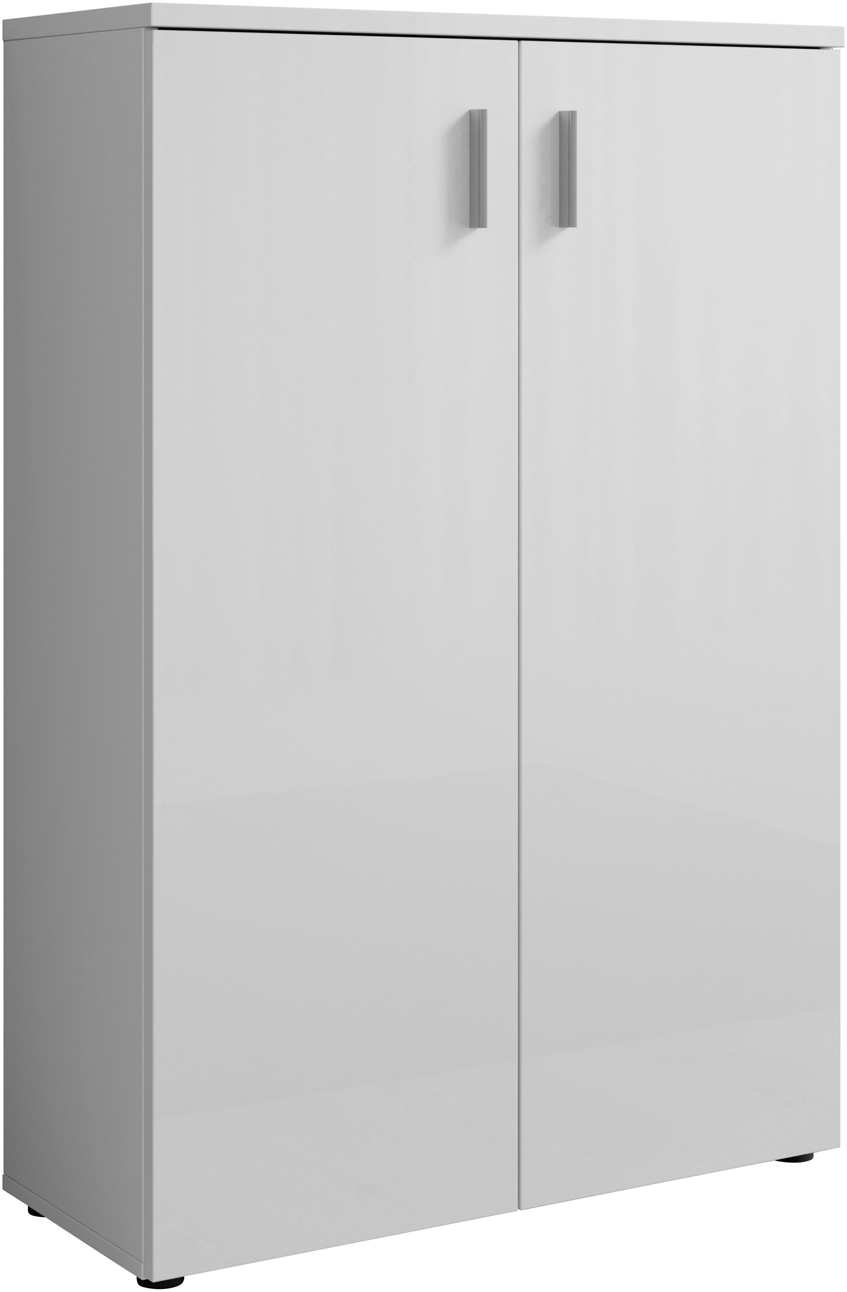 HBZ Schuhschrank "Lincoln weiß Glanz, BxHxT 80x120x35 cm" 1 Stk. tlg. Schuh günstig online kaufen