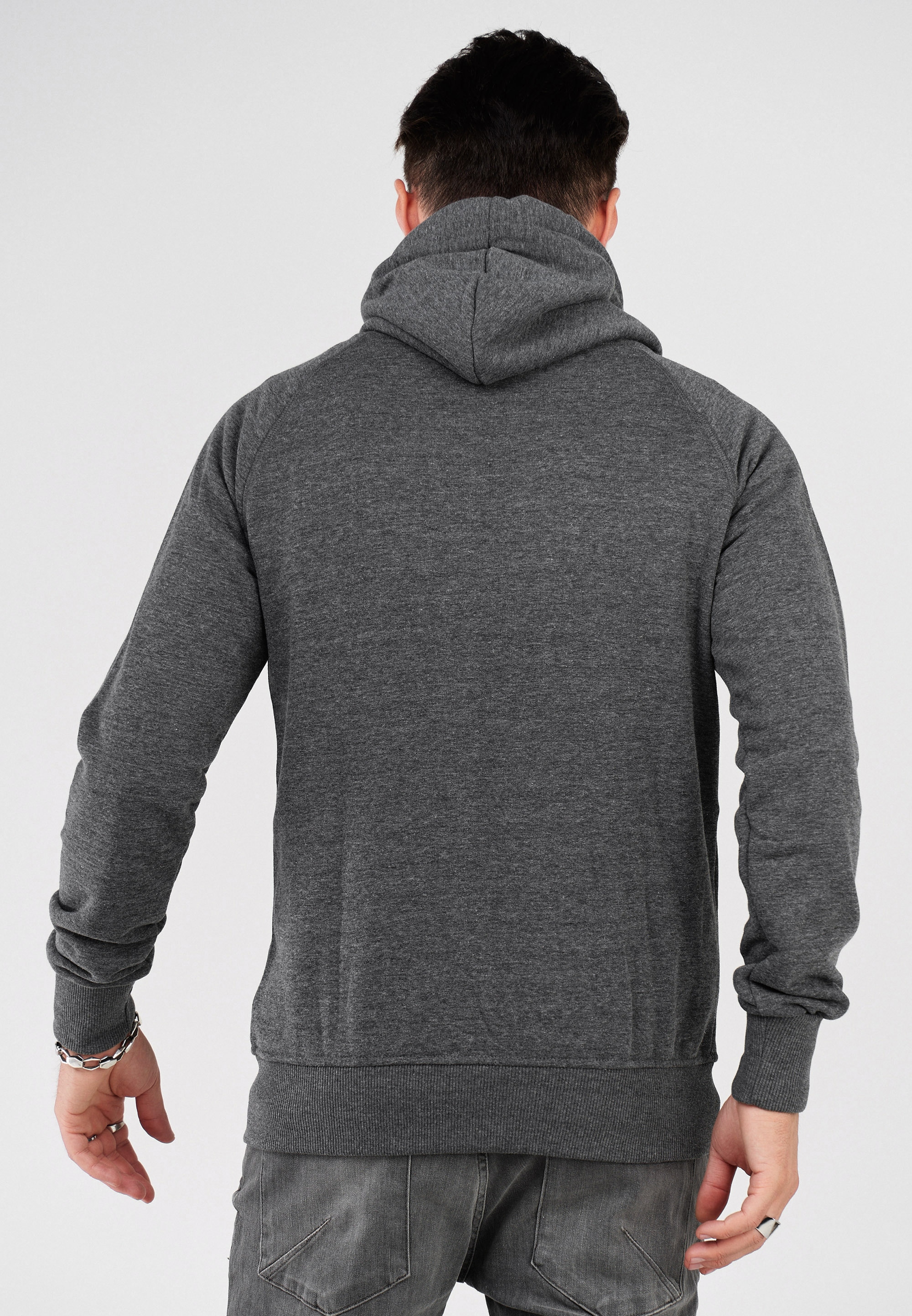 behype Kapuzensweatshirt »SWANTON«, mit praktischer Kapuze