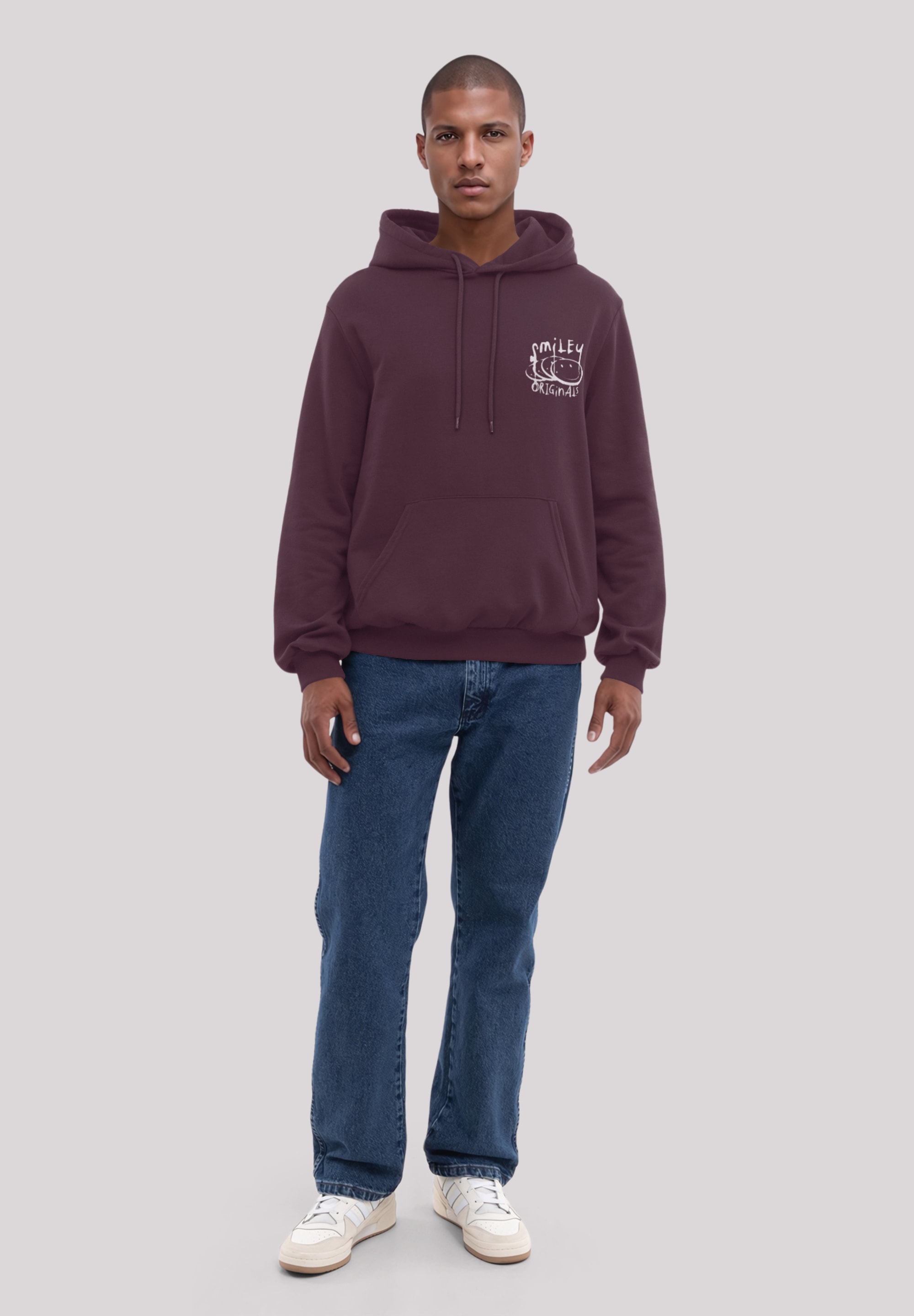 F4NT4STIC Kapuzenpullover »Smiley Originals Punk Drippy Streetwear Graphic«, Premium Qualität
