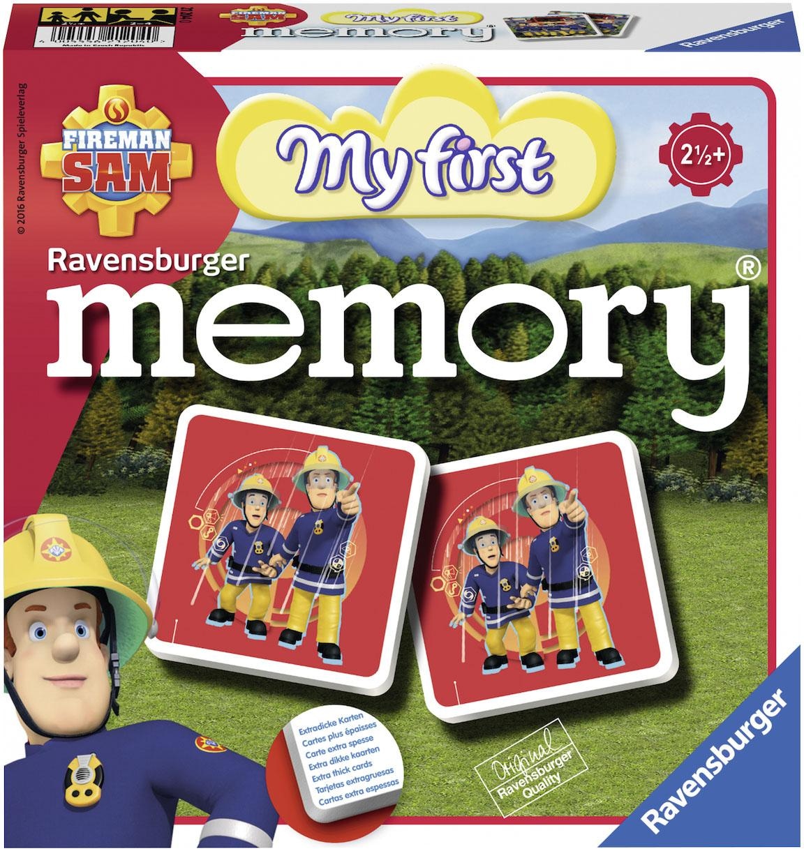 Spiel »Fireman Sam: My first memory®«, Made in Europe, FSC® - schützt Wald - weltweit