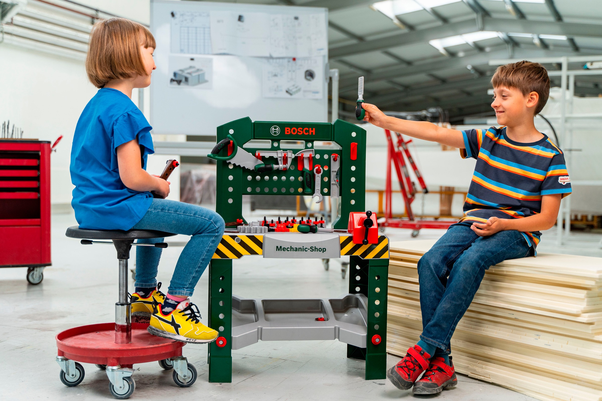 Klein Spielwerkbank »BOSCH«, Made in Germany