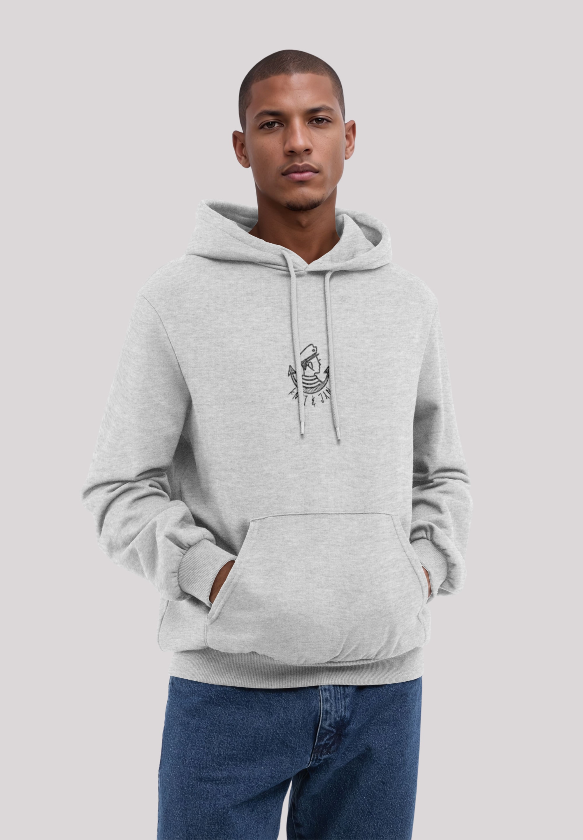 F4NT4STIC Kapuzenpullover "Knut und Jan Scribble Logo", Osteee Kollektion, günstig online kaufen