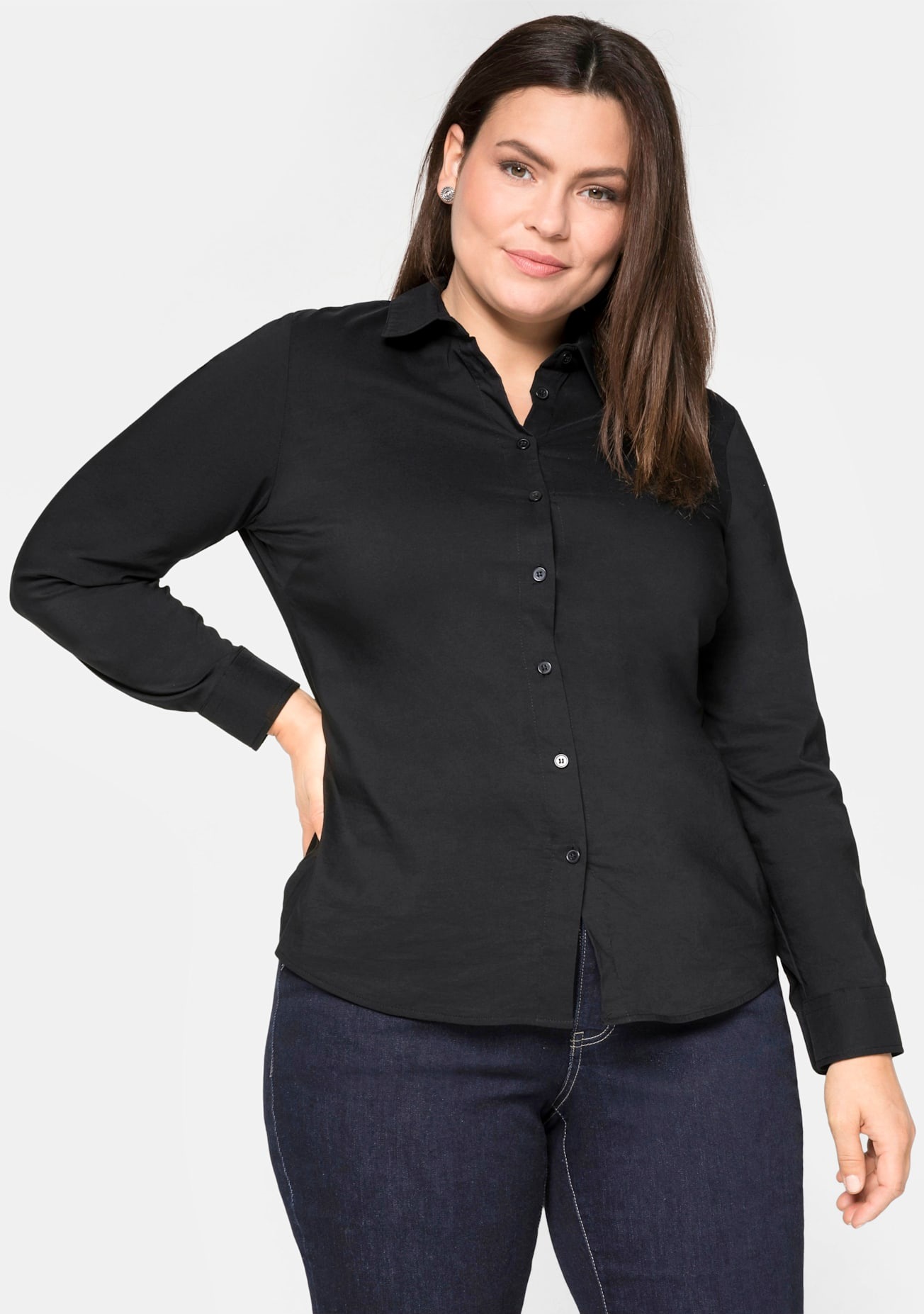 Sheego Hemdbluse günstig online kaufen