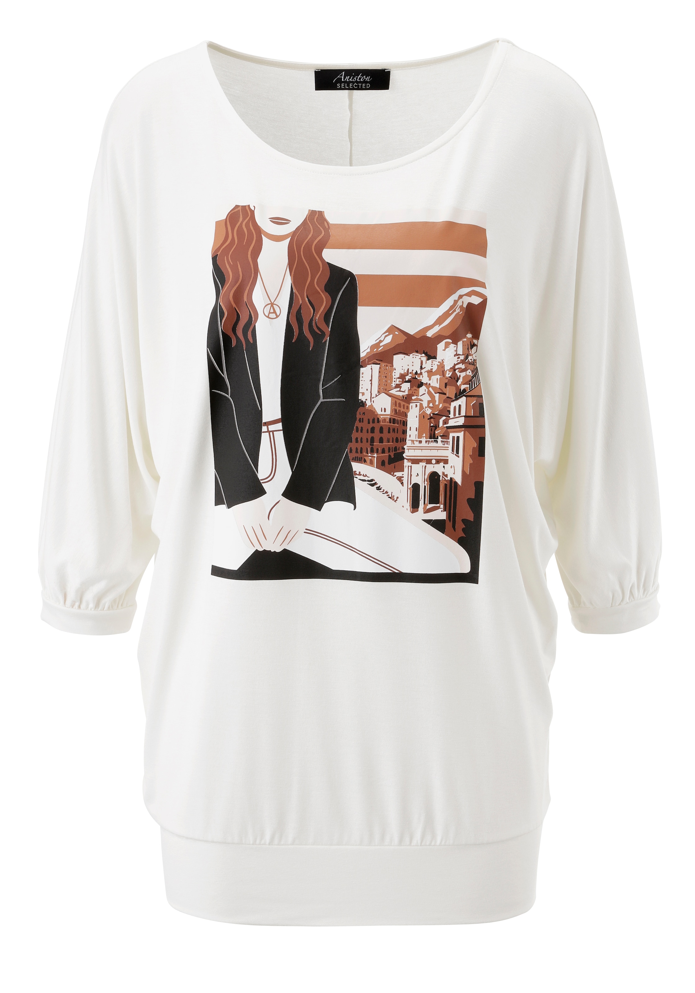 Aniston SELECTED Fledermausshirt