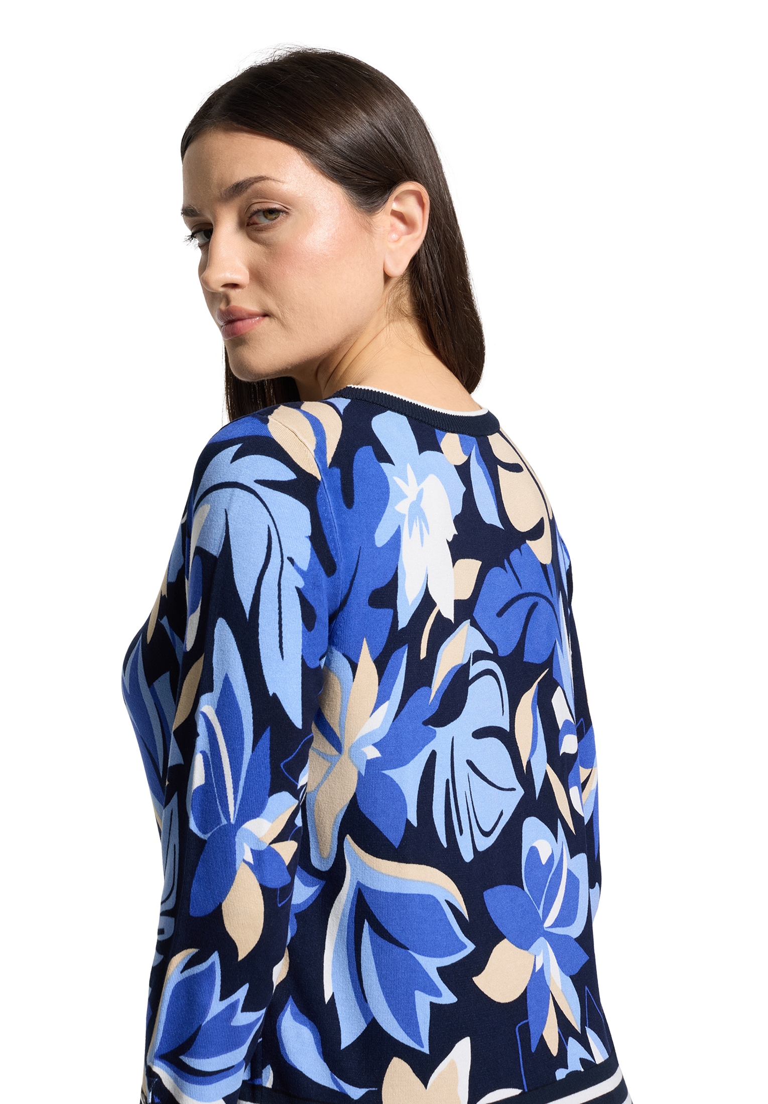 Betty Barclay Strickpullover »Damen mit Blumenprint« 1 Stk.