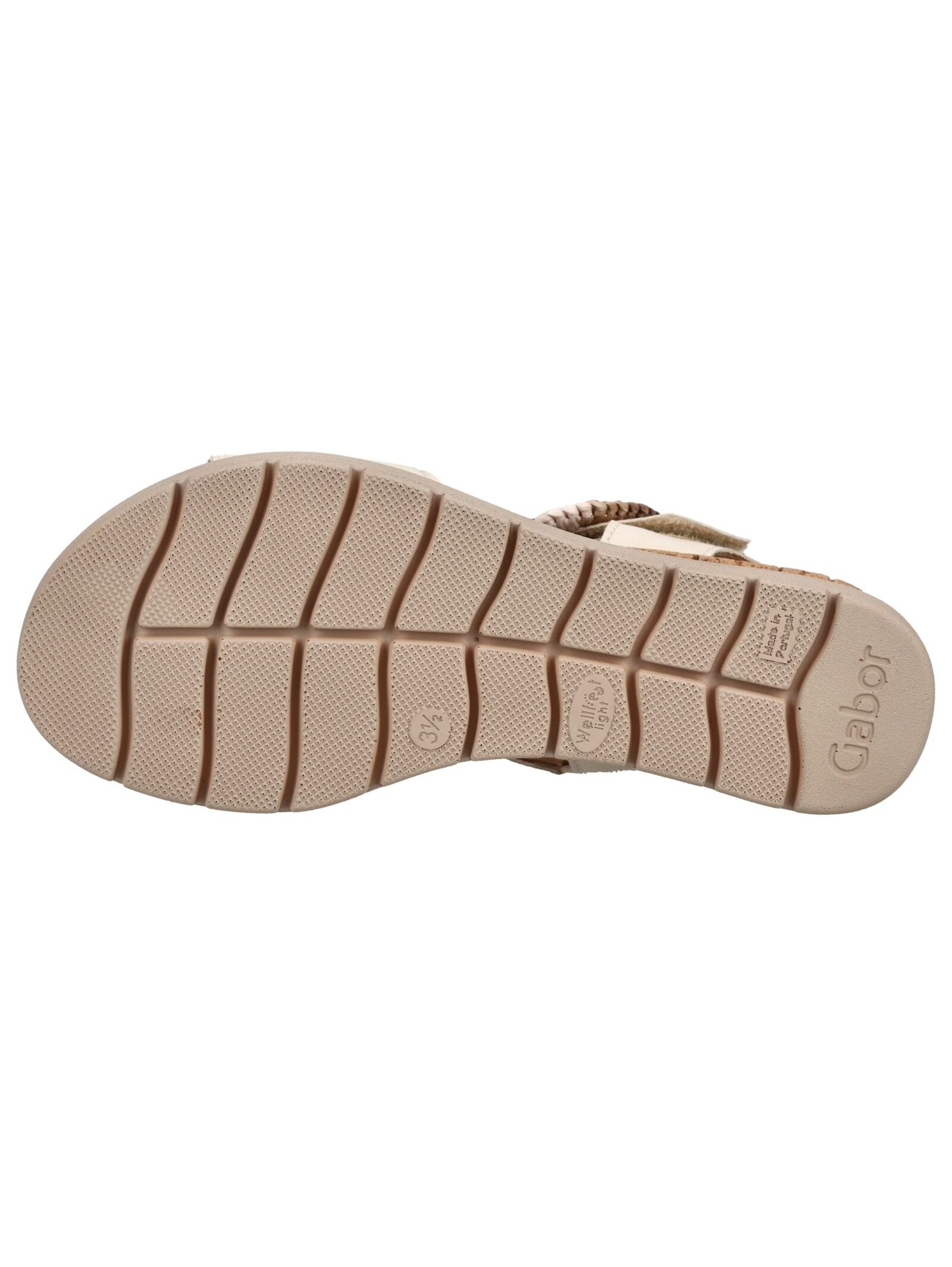 Gabor Comfort Keilsandalette Creme 38 3