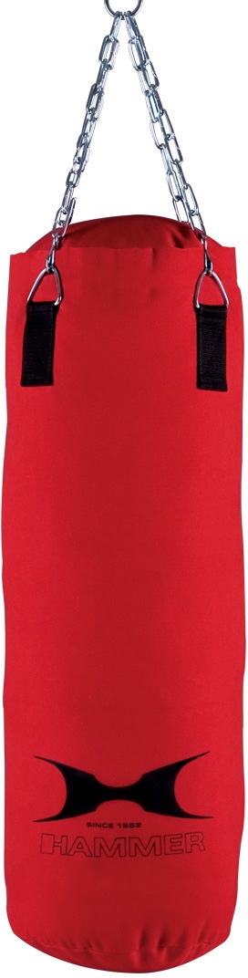 HAMMER Boxsack "Canvas", B/H/L: 30cm x 120cm, rot, Boxsäcke