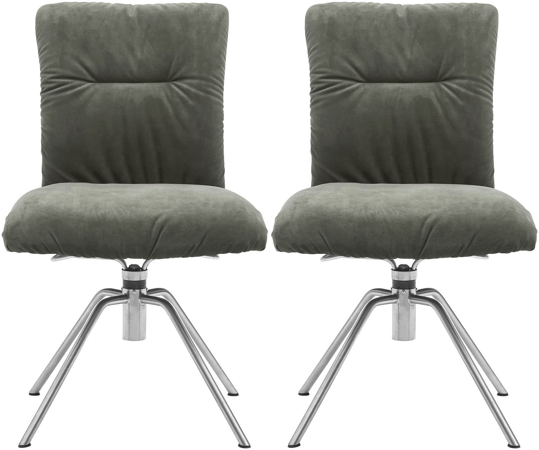 Musterring Polsterstuhl "Helmond 6600", (Set), 2 St., Polyester, Gestell Ed günstig online kaufen