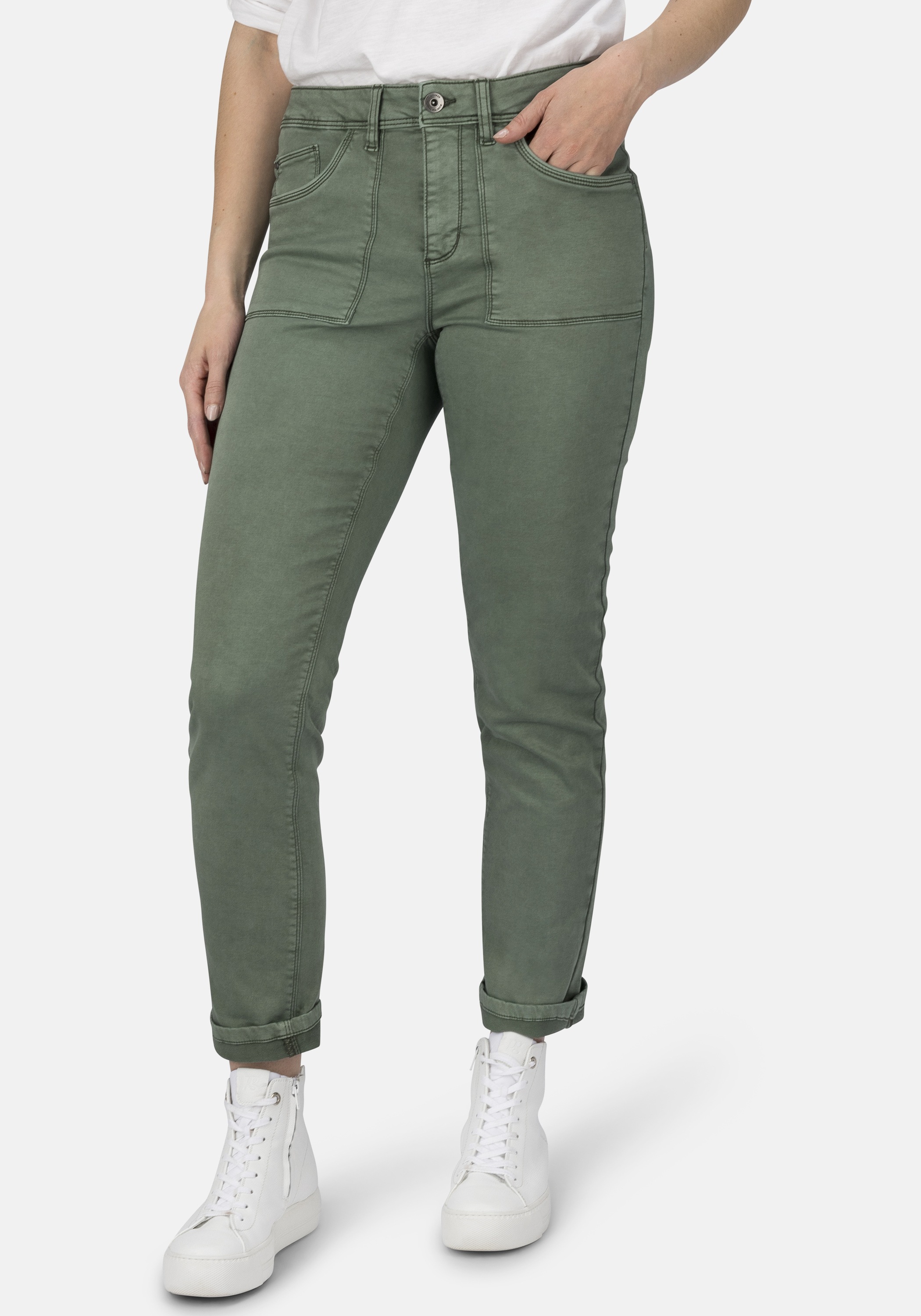 STOOKER WOMEN 5-Pocket-Jeans "DAVOS Colour Jogg Edition", Boyfriendjeans Ca günstig online kaufen