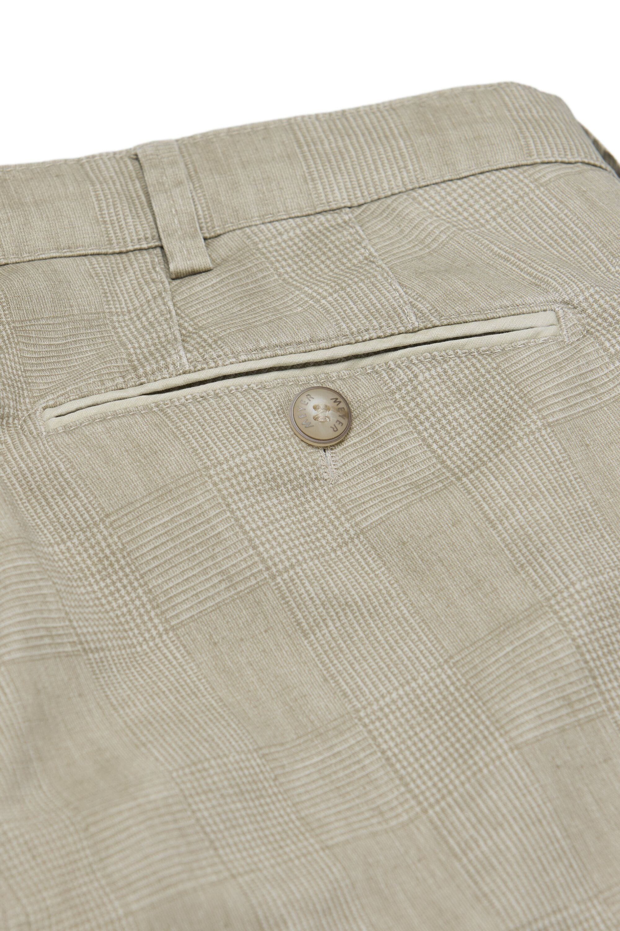 MEYER Chinos »Bonn 1-5078«  Karo-Print
