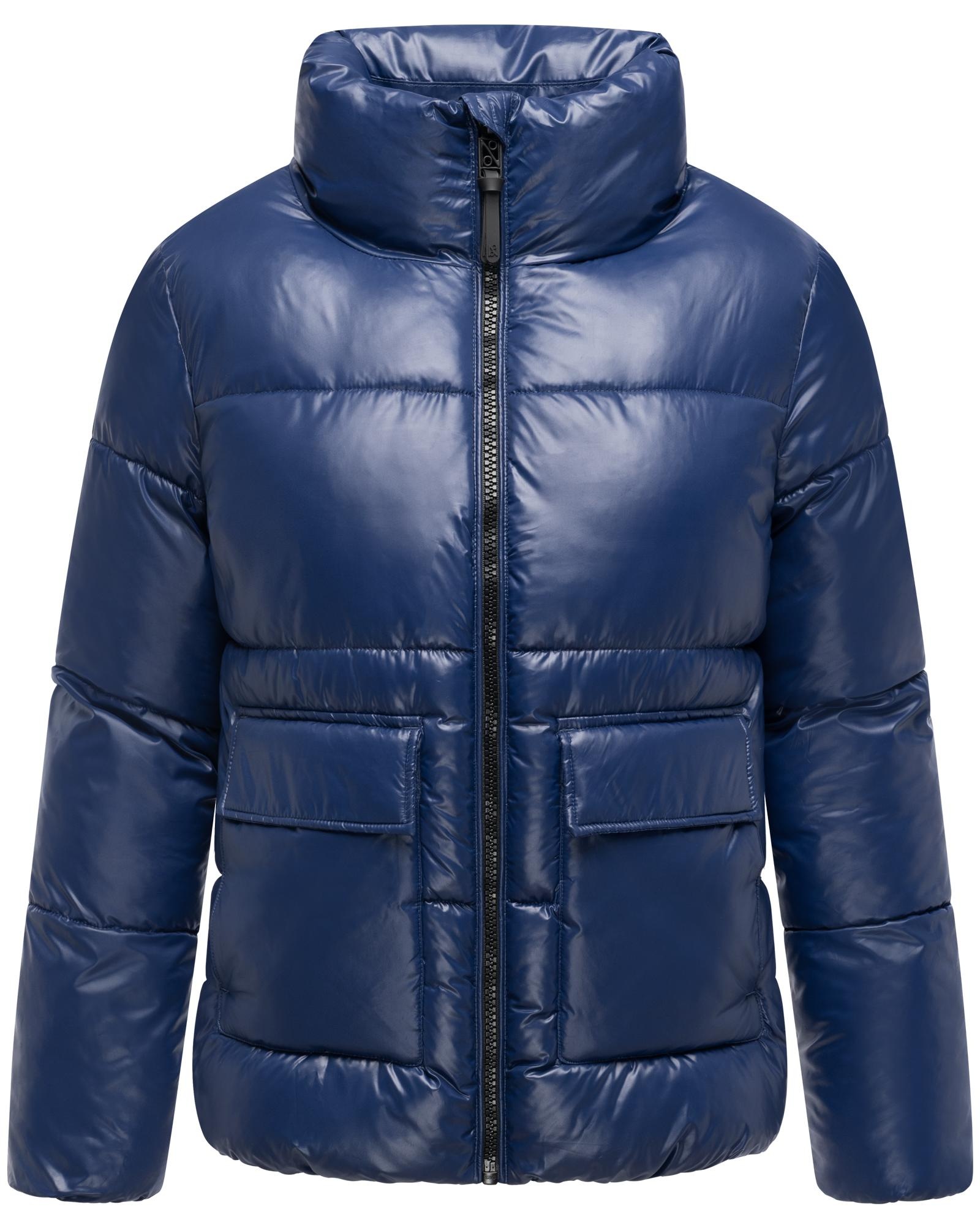 Navahoo Kurzjacke "Eispracht 14" ohne Kapuze Kurze gesteppte Damen Winterjacke