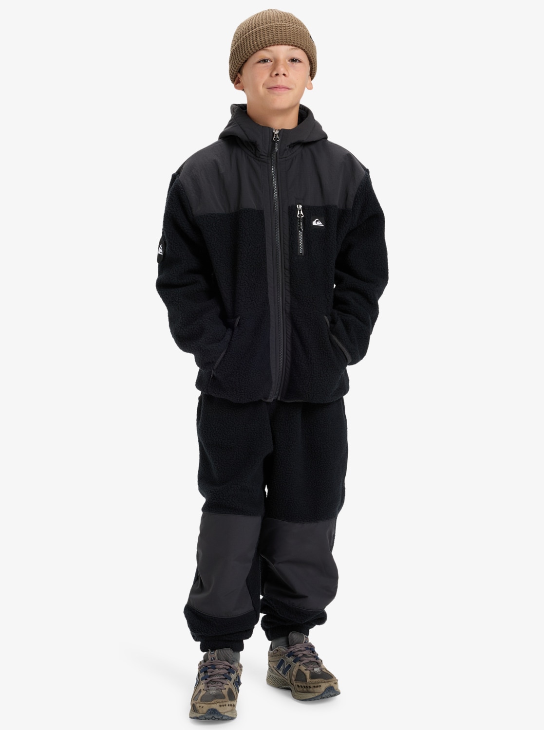 Quiksilver Fleecejacke »BACK TO S SCHOOL YOUTH« für Kinder und Jugendliche, aus Polyester, leichtes Material