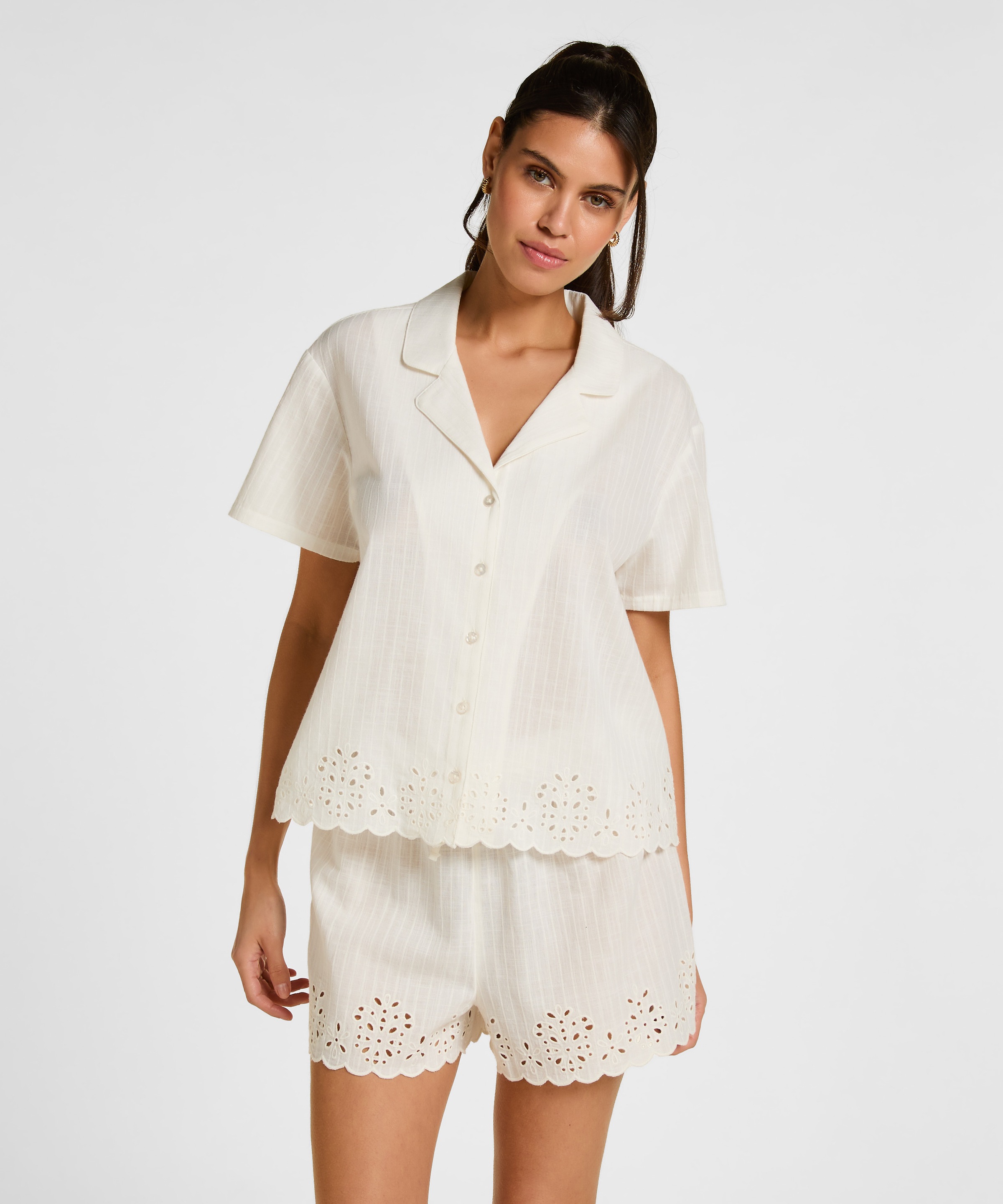 Hunkemöller Pyjama "Short Scallop"
