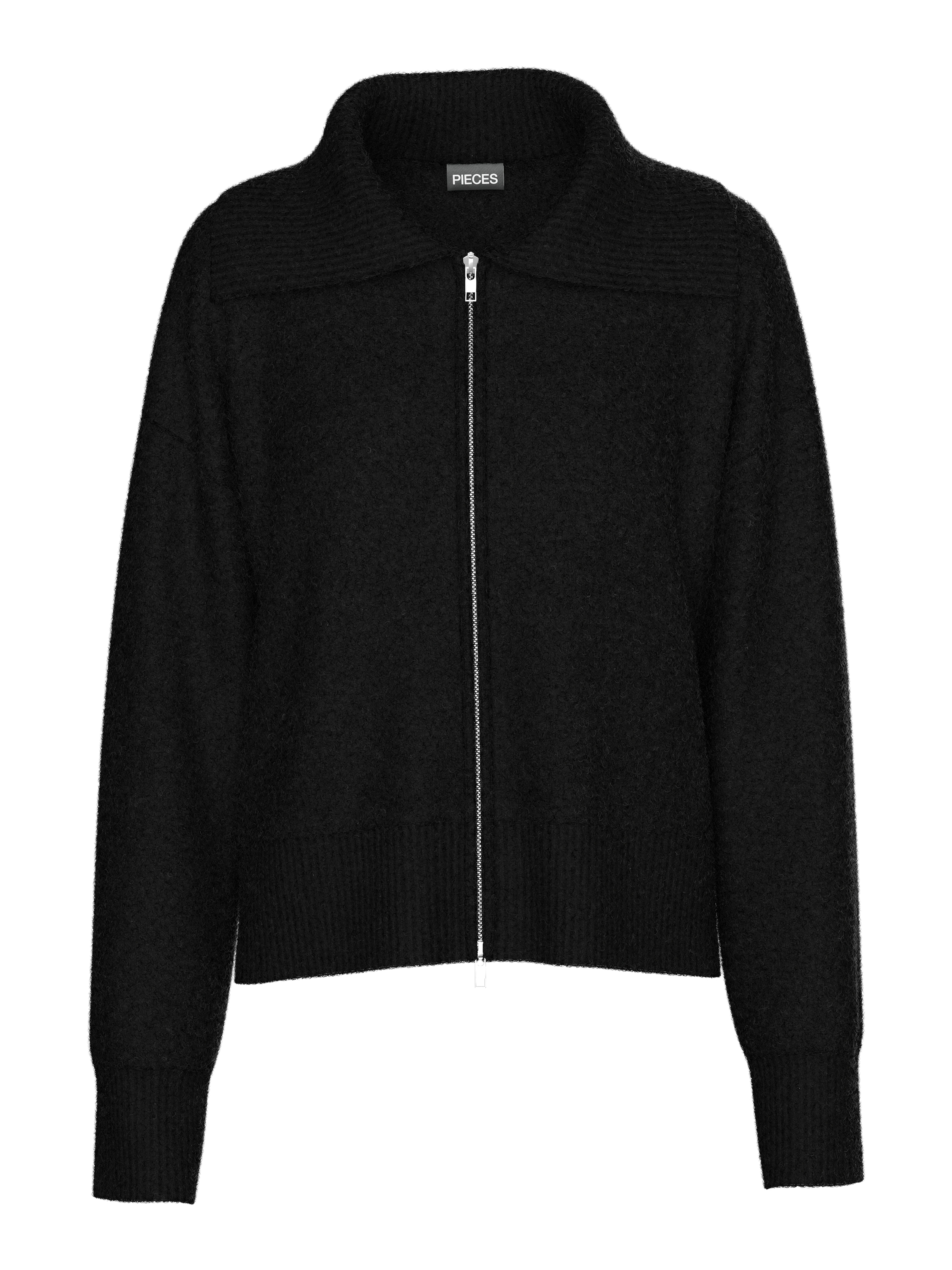 pieces Strickjacke "PCMALOU LS ZIP KNIT CARDIGAN NOOS BC" günstig online kaufen