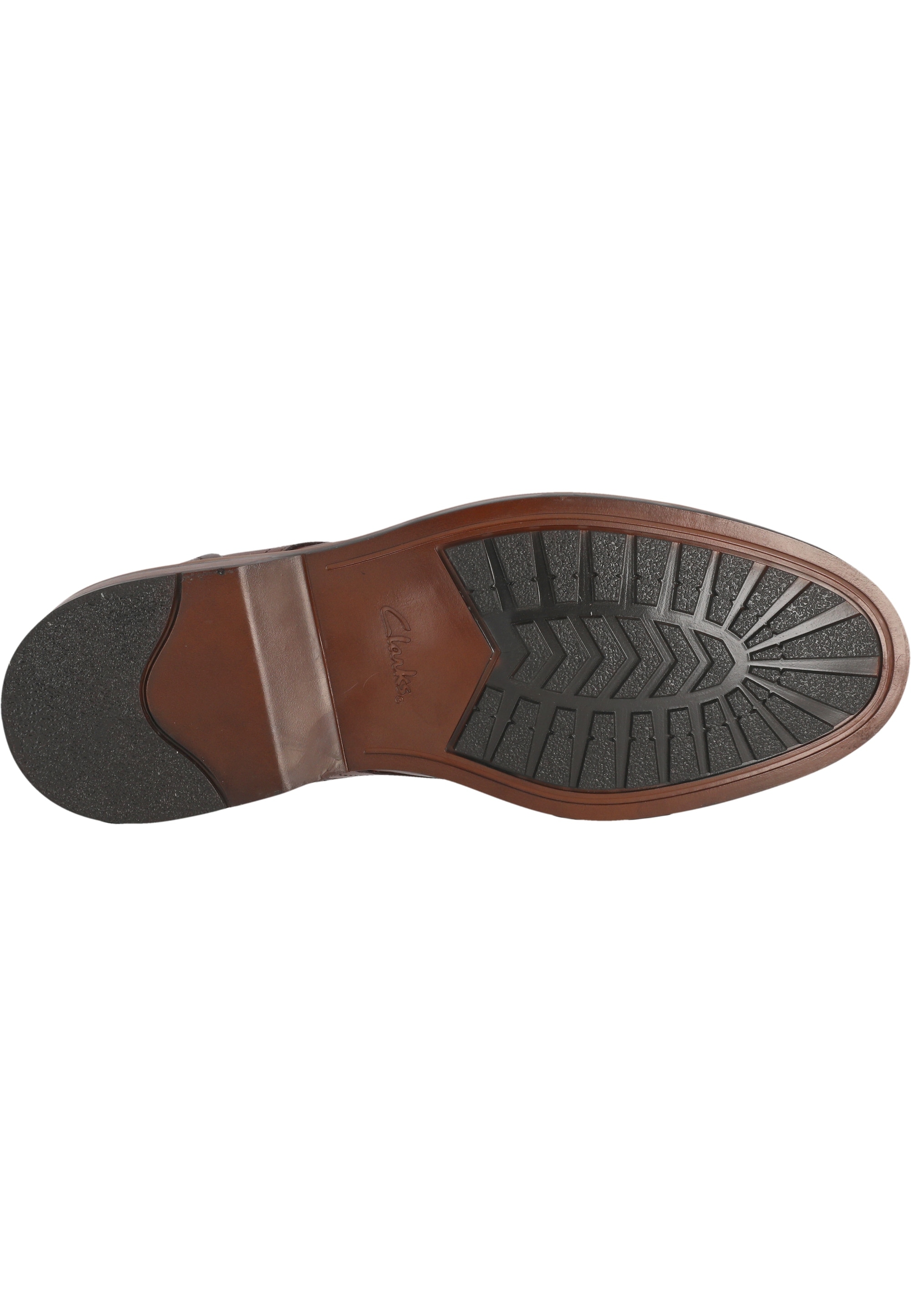 Clarks Stiefel »Aldwin Cap«, mit bequemer Unterfußdämpfung