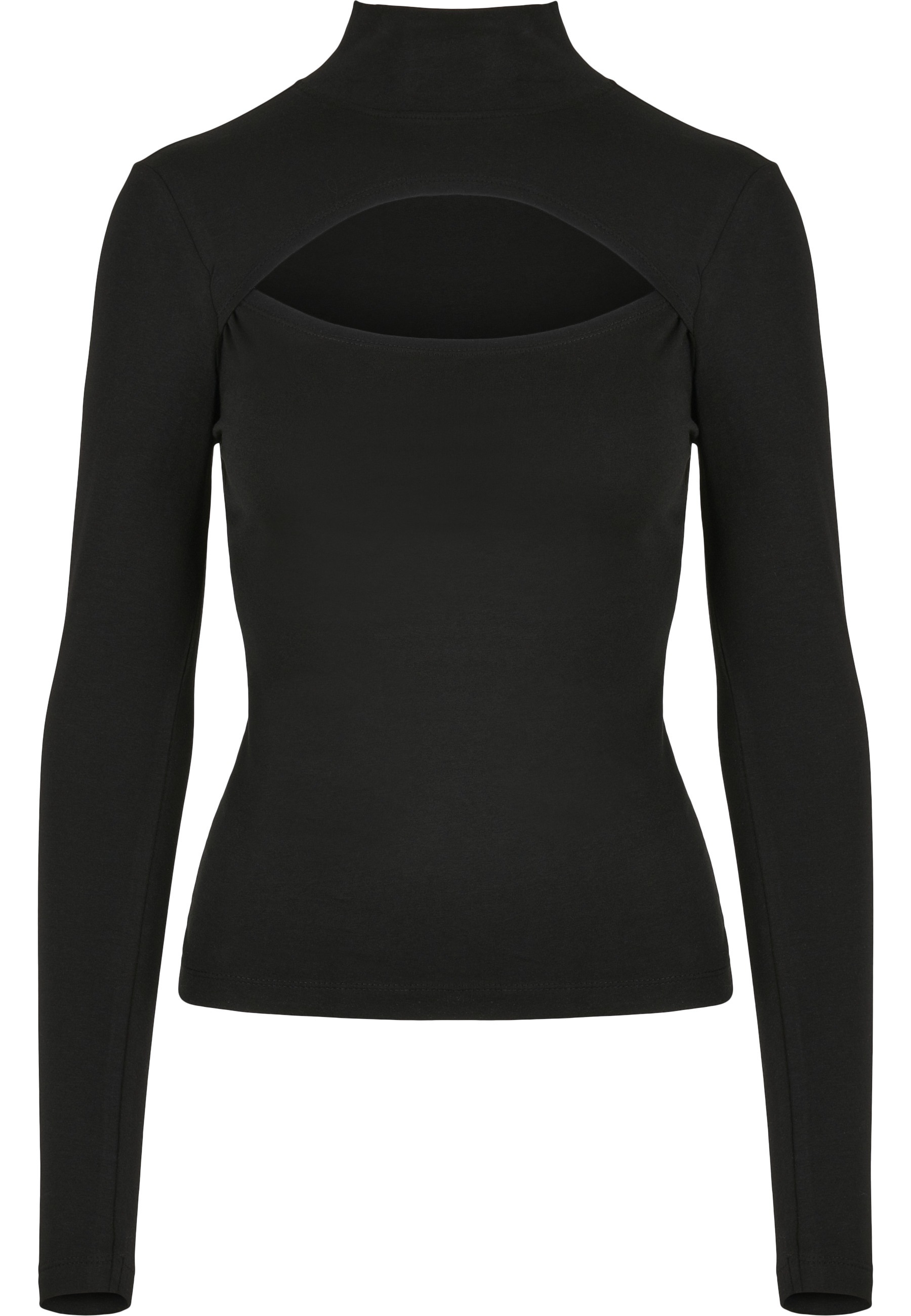 Urban Classics T-shirt à Manches Longues Et Col Montant Big Black 5XL Femme