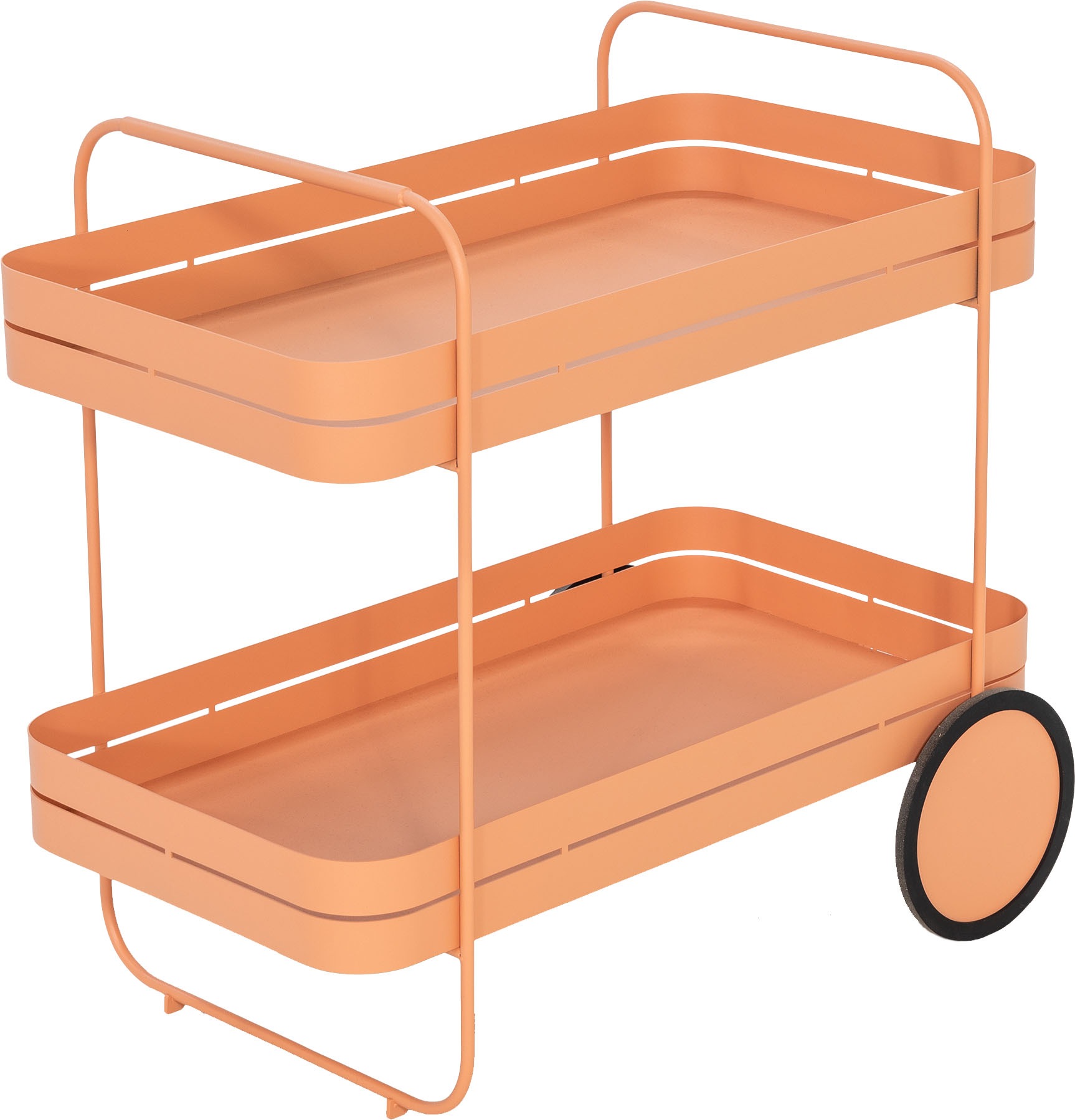 Thumbnail - Spinder Design Servierwagen "GIN & TROLLY" 1 Stk. tlg. Servierwagen aus Stahl mit Gummirädern