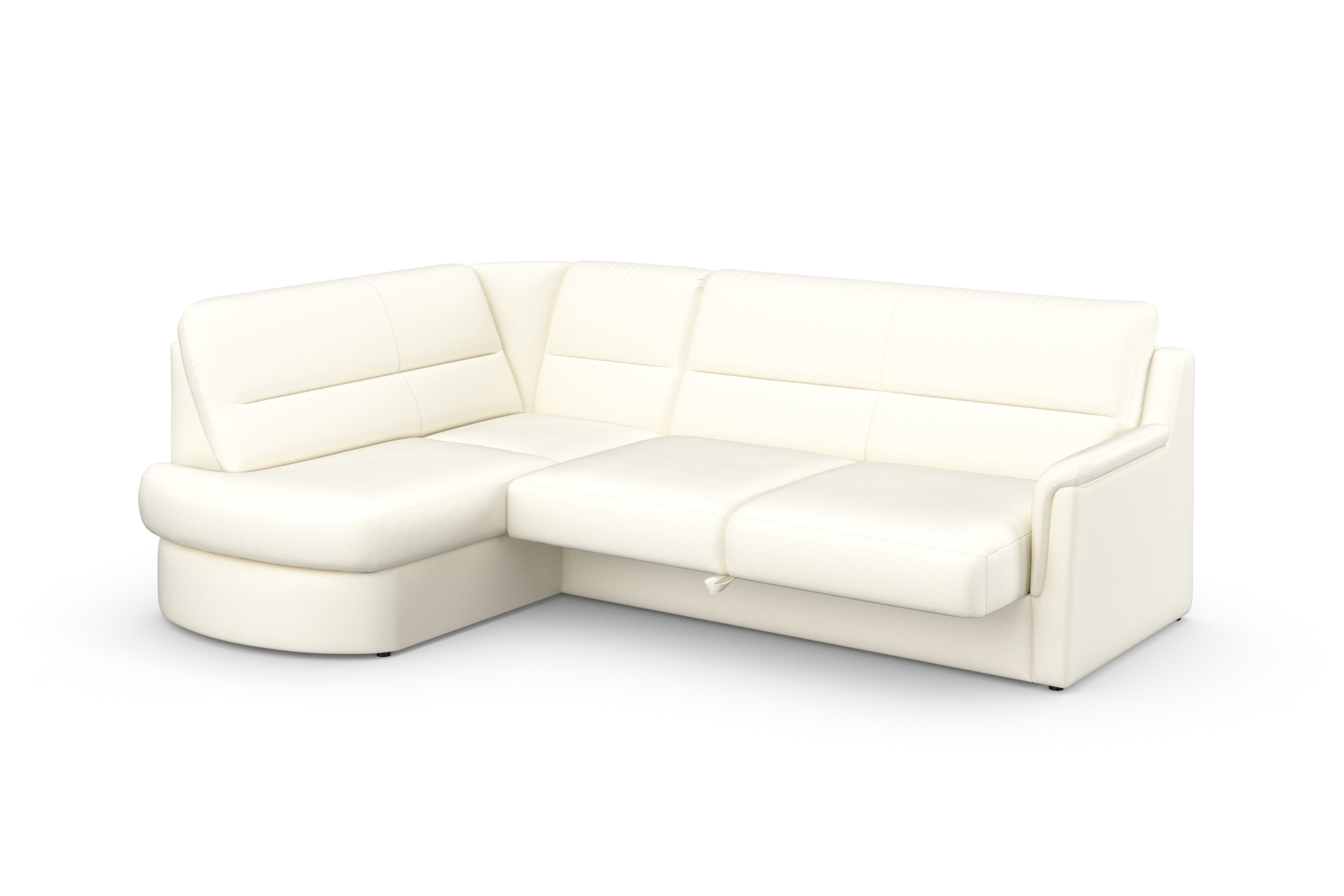 sit&more Ecksofa »Panini L-Form«, wahlweise mit Vorziehsitz und Bettkasten