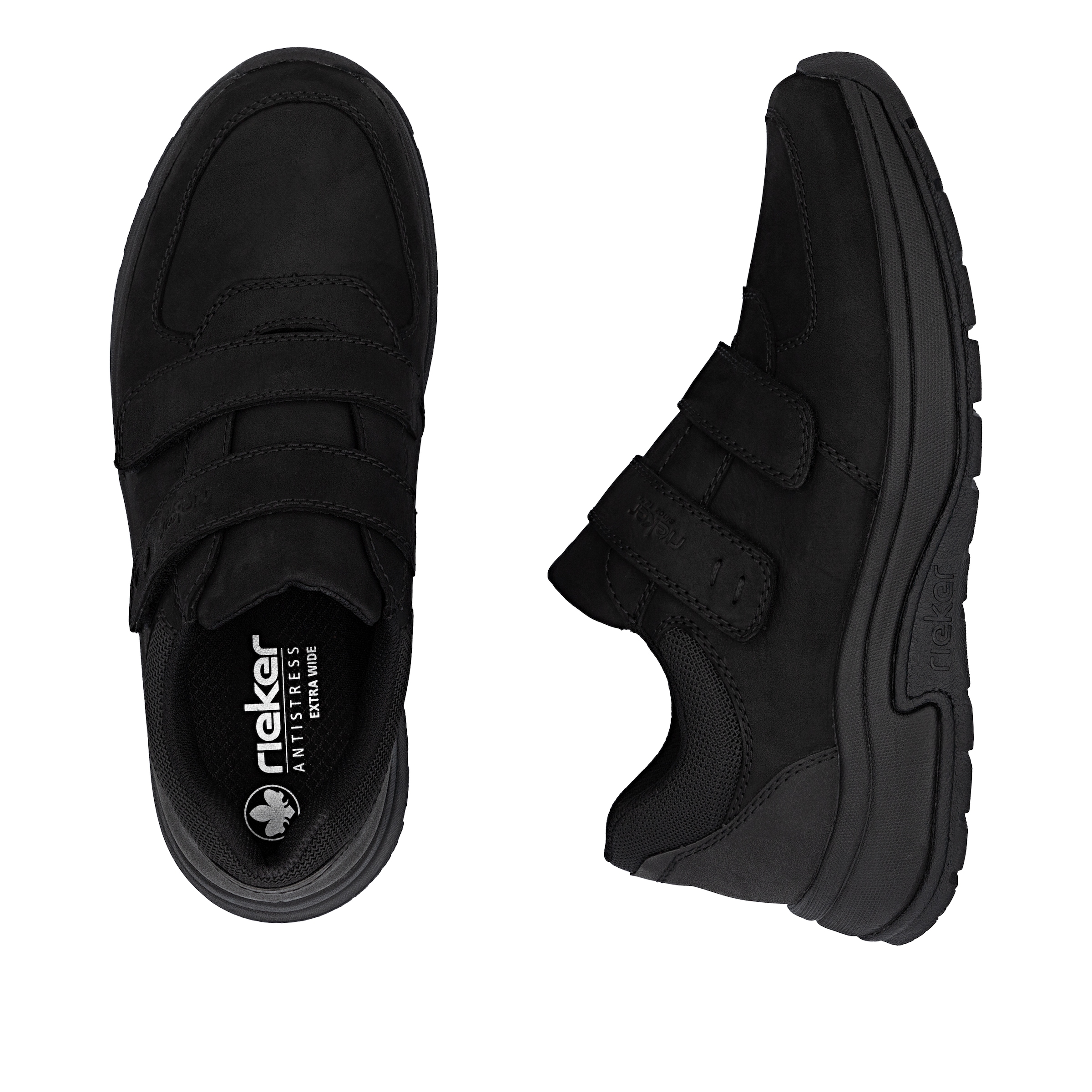Rieker Klettschuh, Halbschuh, Sneaker, Freizeitschuh in bequemer Form