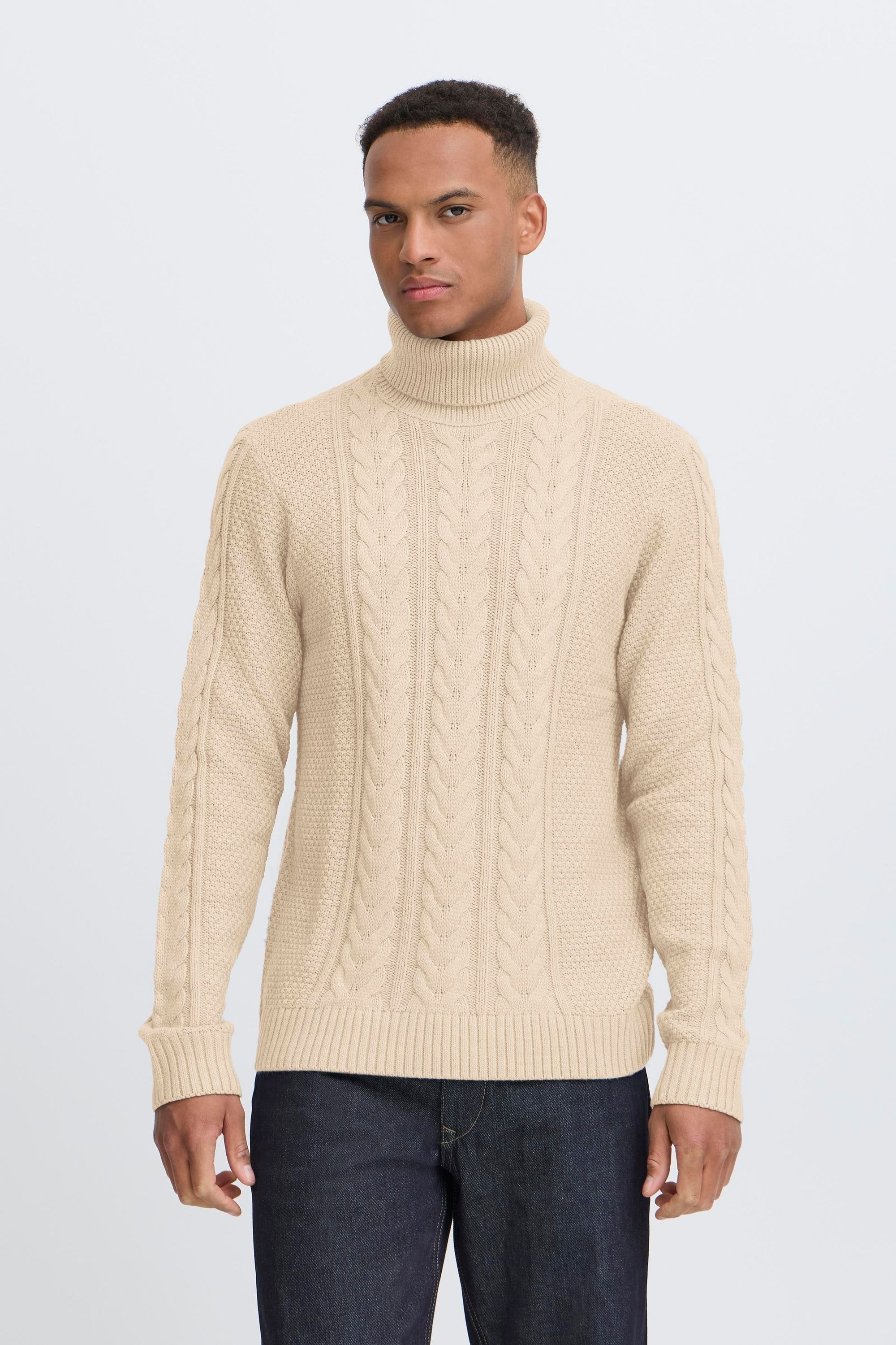 Blend Rollkragenpullover "BHBASIM" Stilvoller Strickpullover mit Rollkragen günstig online kaufen