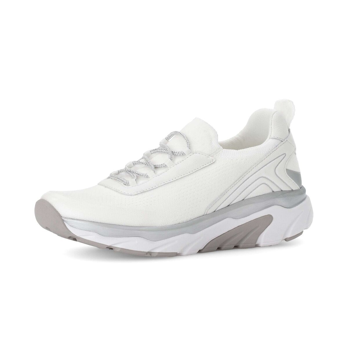 GABOR Damen Sneaker "Sneaker low", Gr. 39weiß, Schuhe