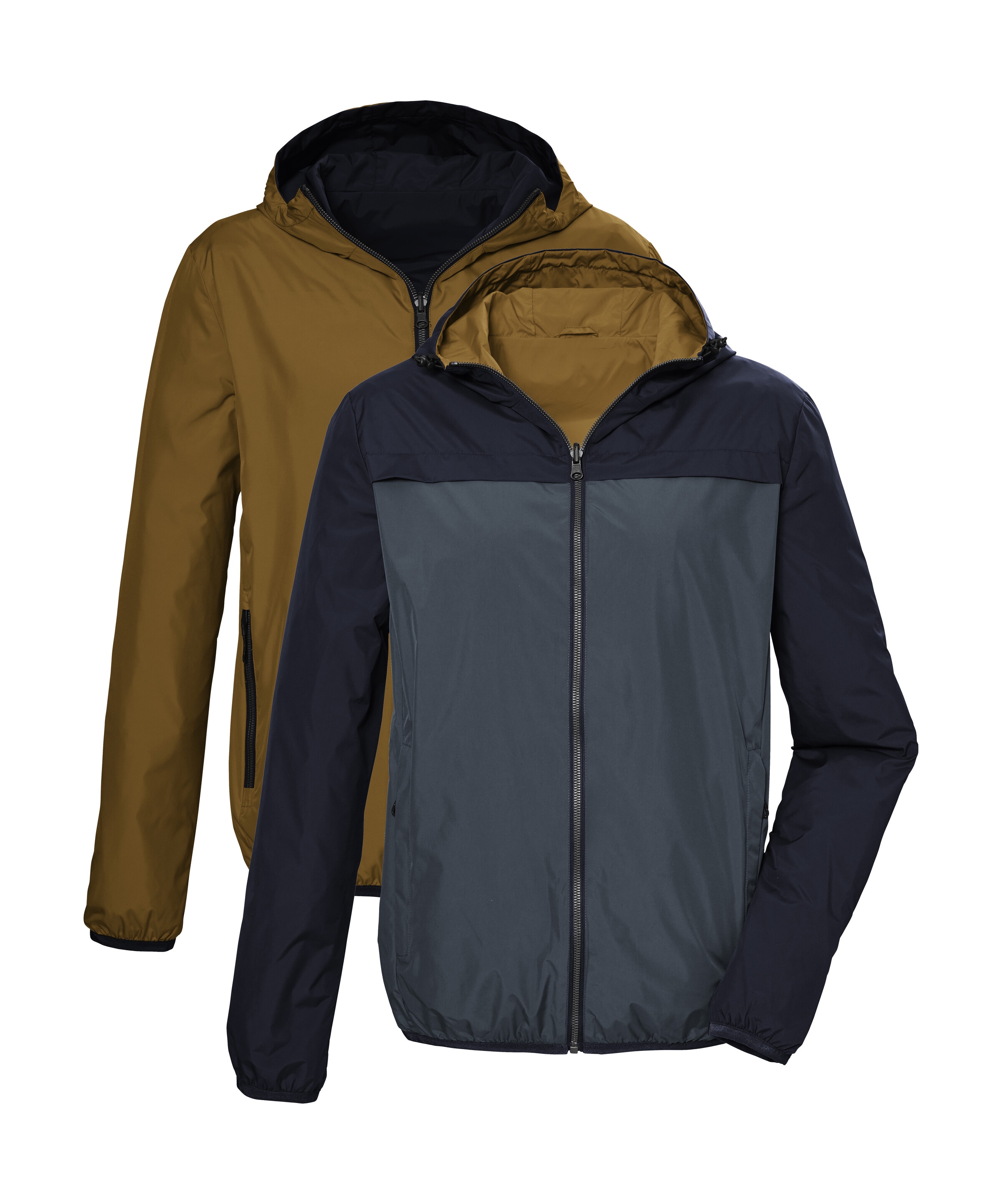 G.I.G.A. DX by killtec Wendejacke »GS 90 MN JCKT«, Wendbare, winddichte, wasserabweisende Jacke, PFAS-frei imprägniert