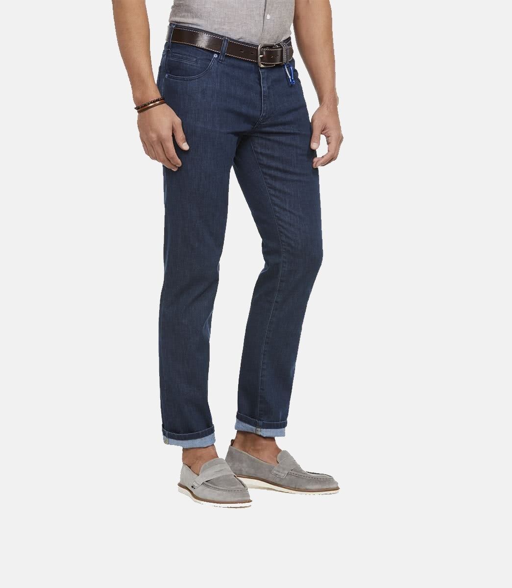 MEYER Chinos "M5 Slim" Coolmax Denim Five Pocket, M5 Serie günstig online kaufen