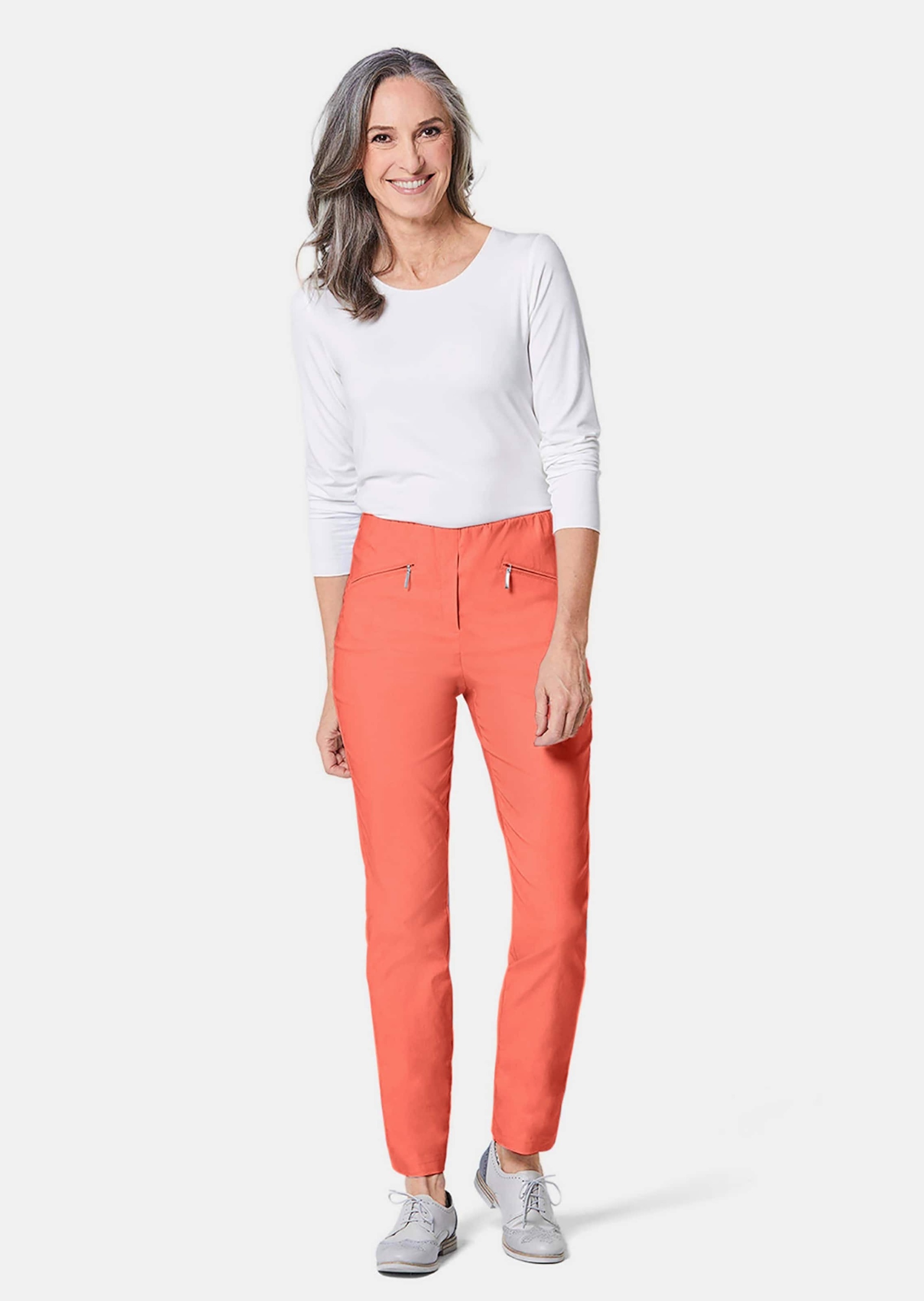 GOLDNER 2-in-1-Hose "Schlupfhose LOUISA mit Steppnähten" günstig online kaufen