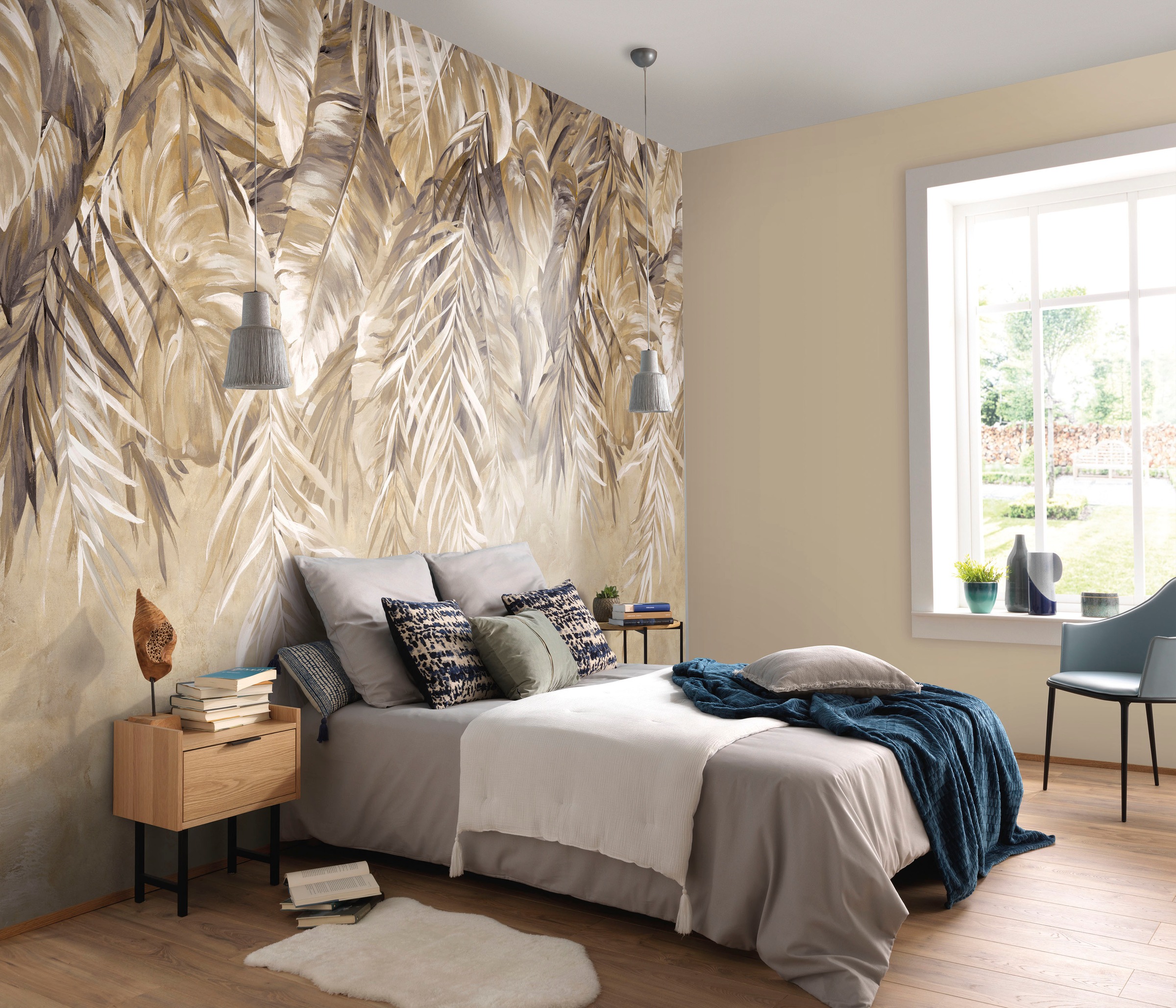 Fashion for walls Fototapete »Glamorama«, floral, Phthalate frei