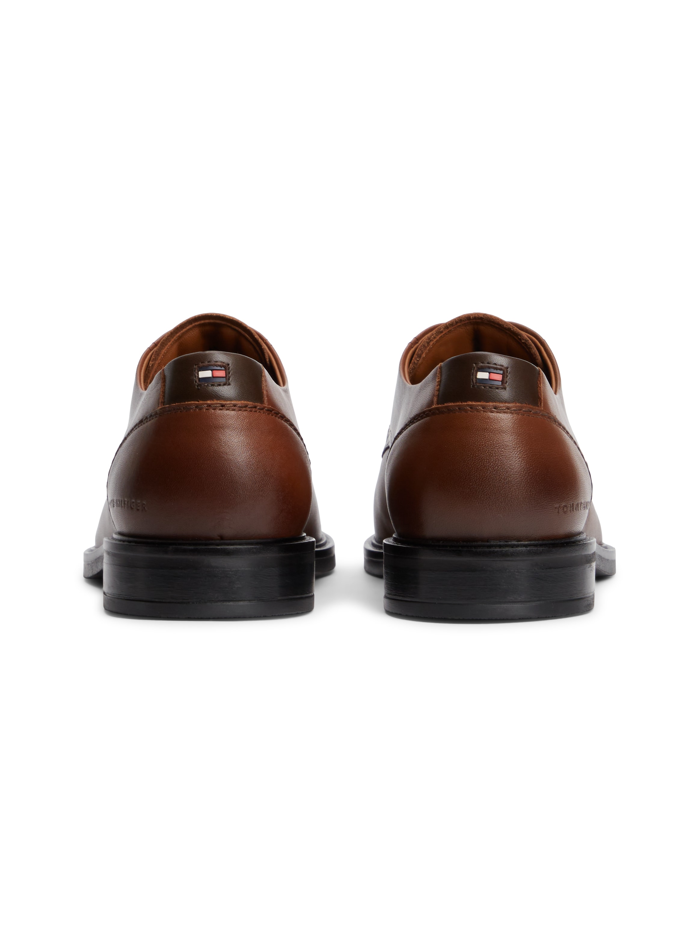 Tommy Hilfiger Schnürschuh »CORPORATE DRESSY LTH SHOE«  Abendschuh, Festtagsschuh mit dezenten Ziernähten