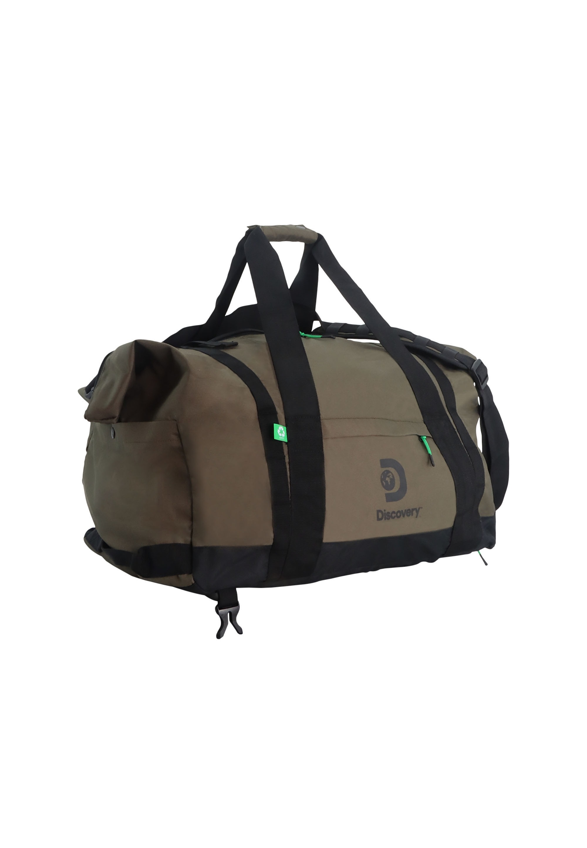 Discovery Drive Medium Umhängetasche Khaki 2