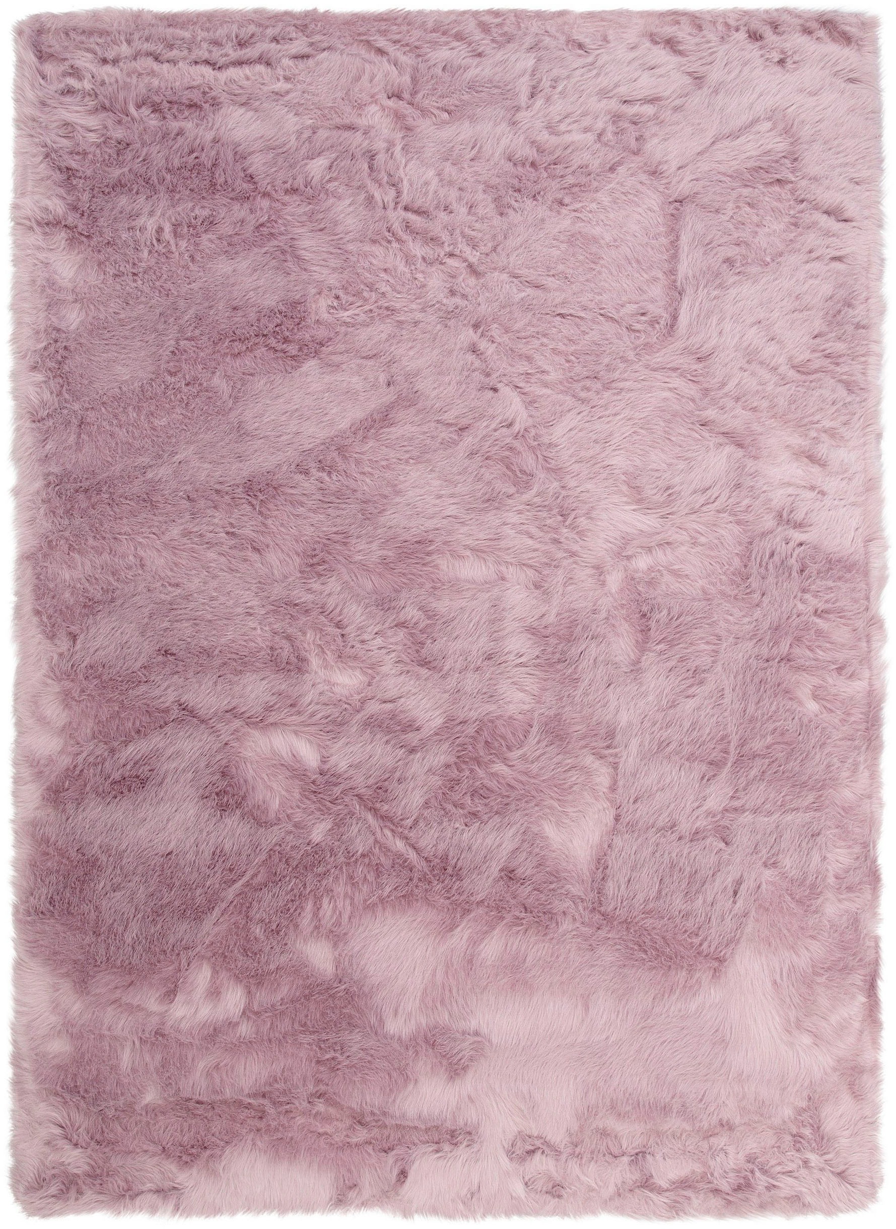OTTO home Hochflor-Teppich "Valeria, Fellteppich, kuschelig, flauschig" rec günstig online kaufen