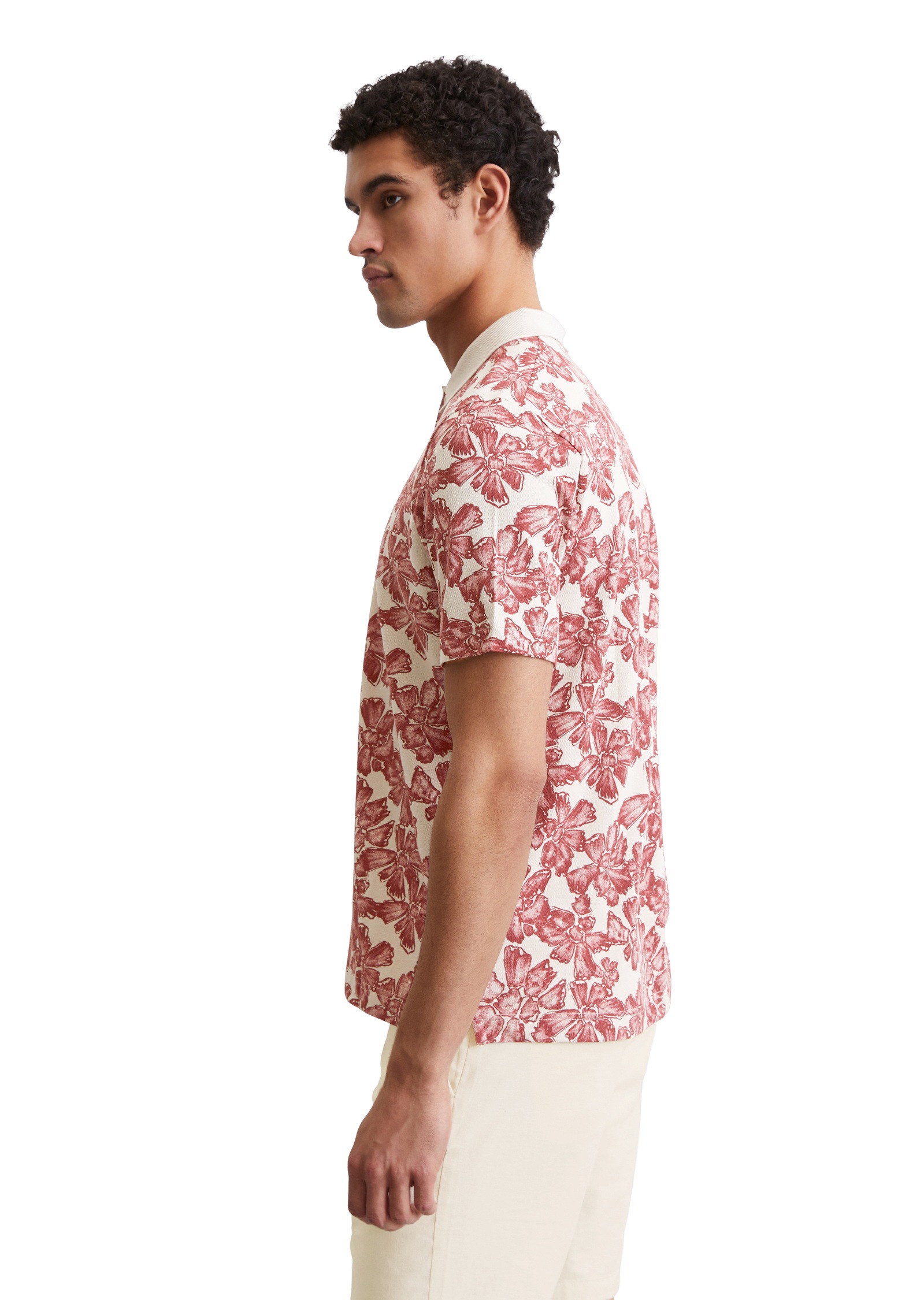 Marc O'Polo Poloshirt »aus Bio-Baumwoll-Mix«